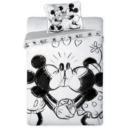 Pościel licencyjna Disney 100% bawełna 160x200 - Myszka Mickey - wz. 04