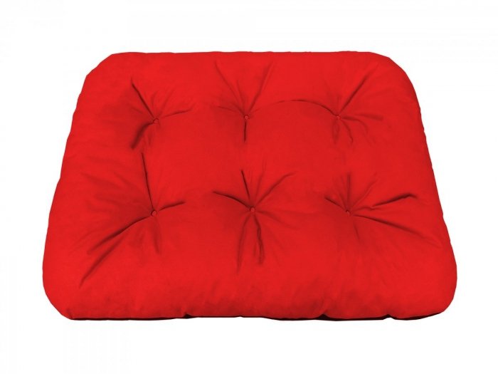 Legowisko dla psa 80x60 cm - czerwony