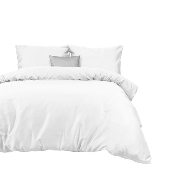Pościel satynowa DARYMEX kolekcja Satynlove 160x200 wz. biały 603