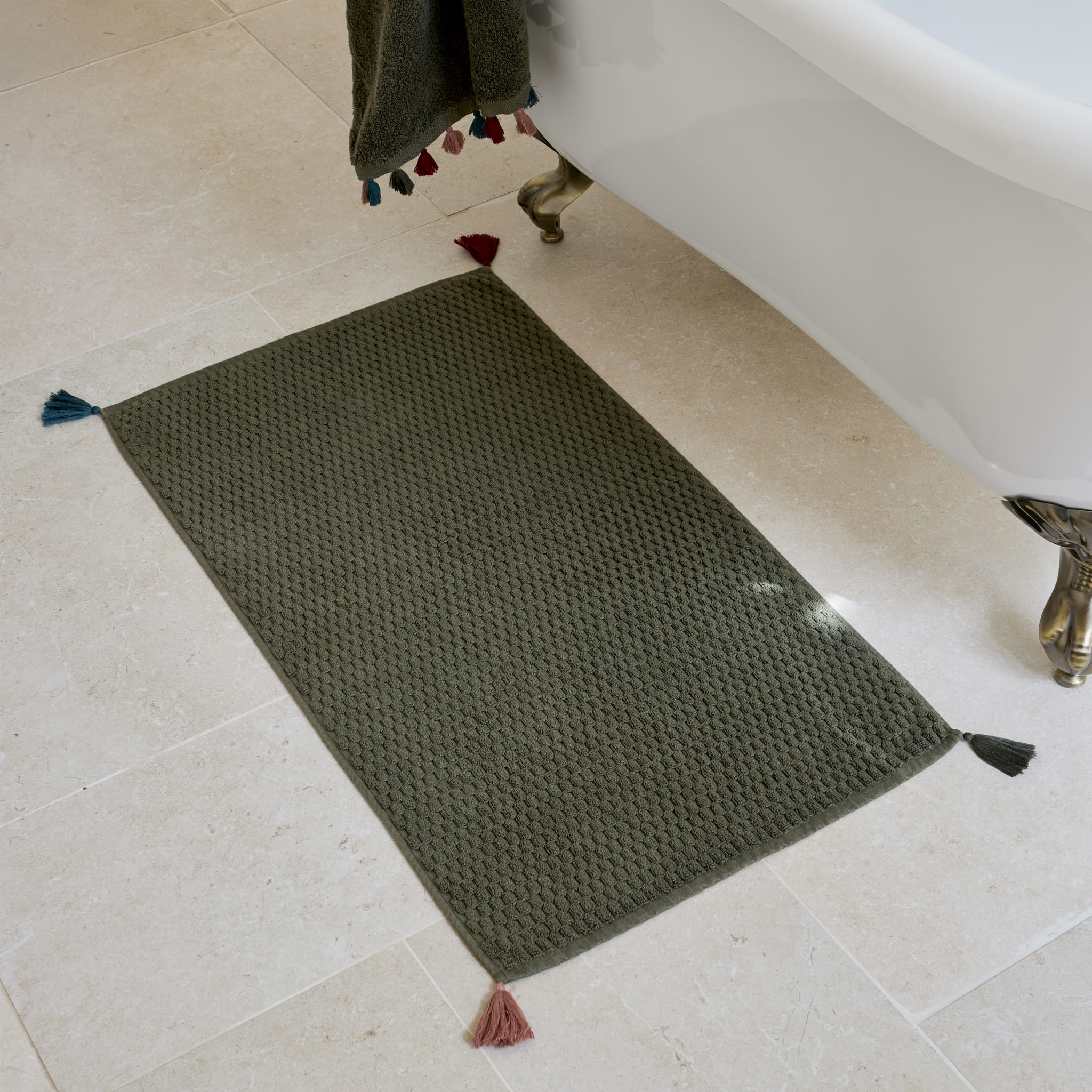 dywanik ORANGERIE bawełna bocage-zieleń