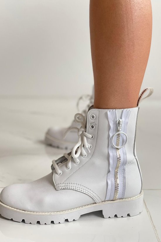 Trzewiki Ance 6 Białe