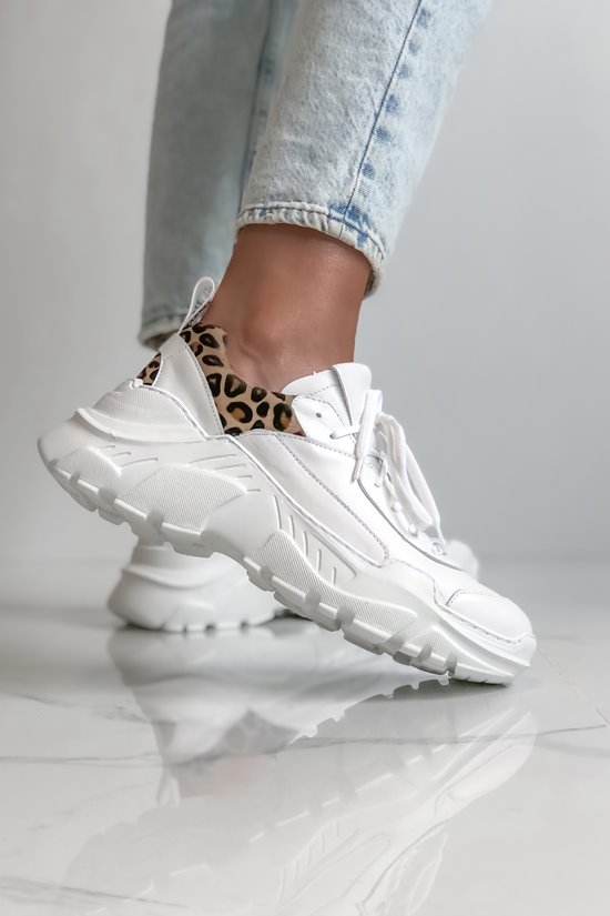 Sneakers SNZ BIAŁY/PANTERA