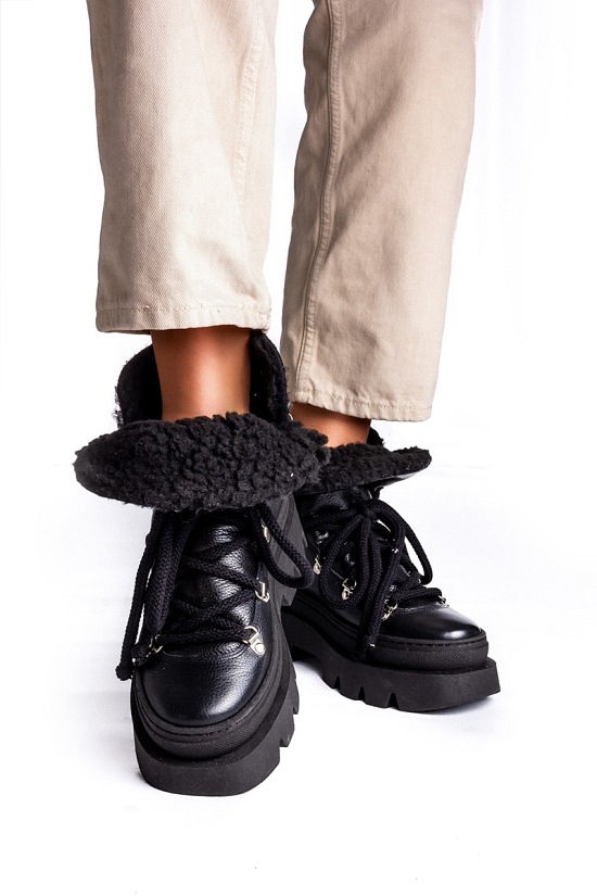 ŚNIEGOWCE 001 - 1 czarny lico