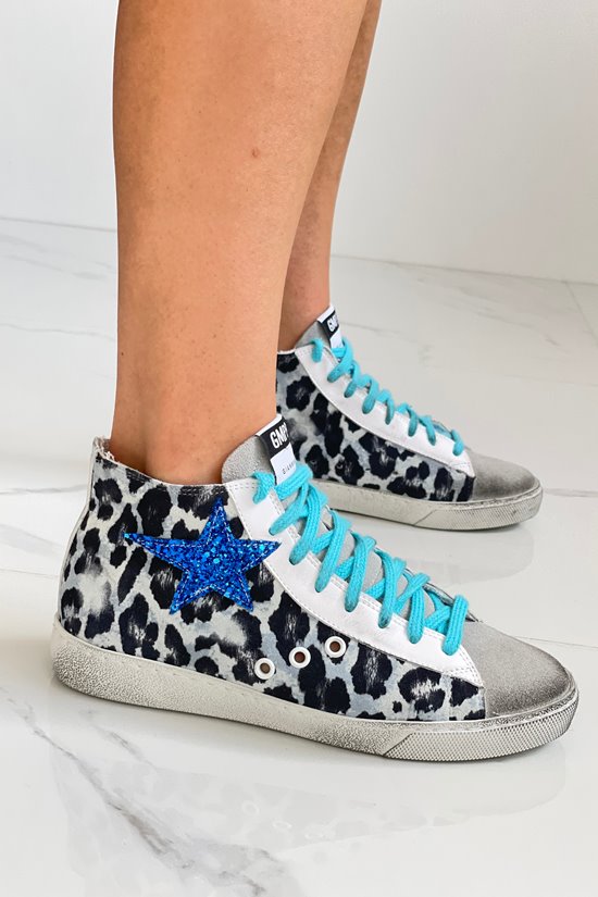 Sneakers 829/5 blue panther-12