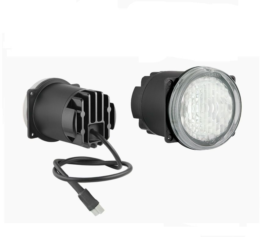 Przeciwmgielny reflektor z diodami LED przewodem i złączem Deutsch DT04-2P CDC1.47211 Wesem