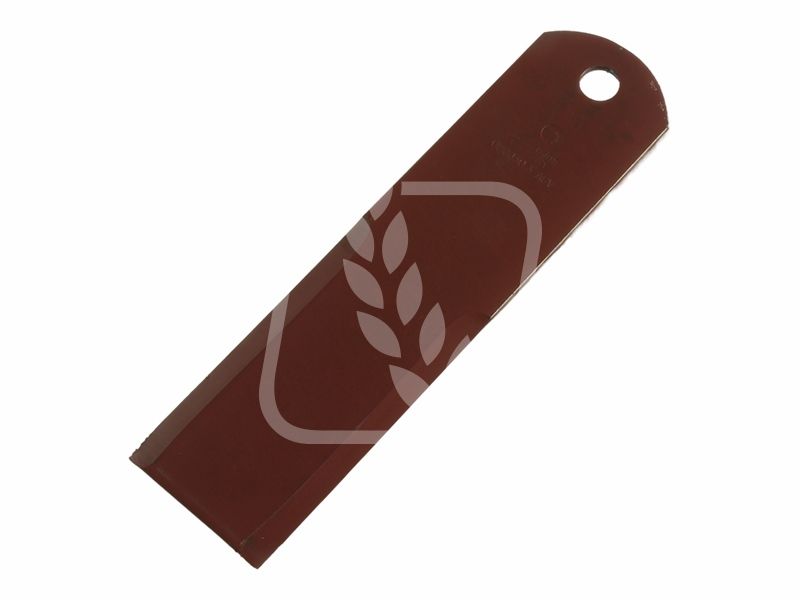 Nóż sieczkarni (gładki) 195x50x3mm Fi-12mm 060030