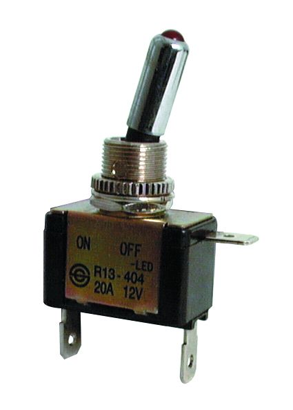 Przełącznik 2 poz ON-OFF LED 79134