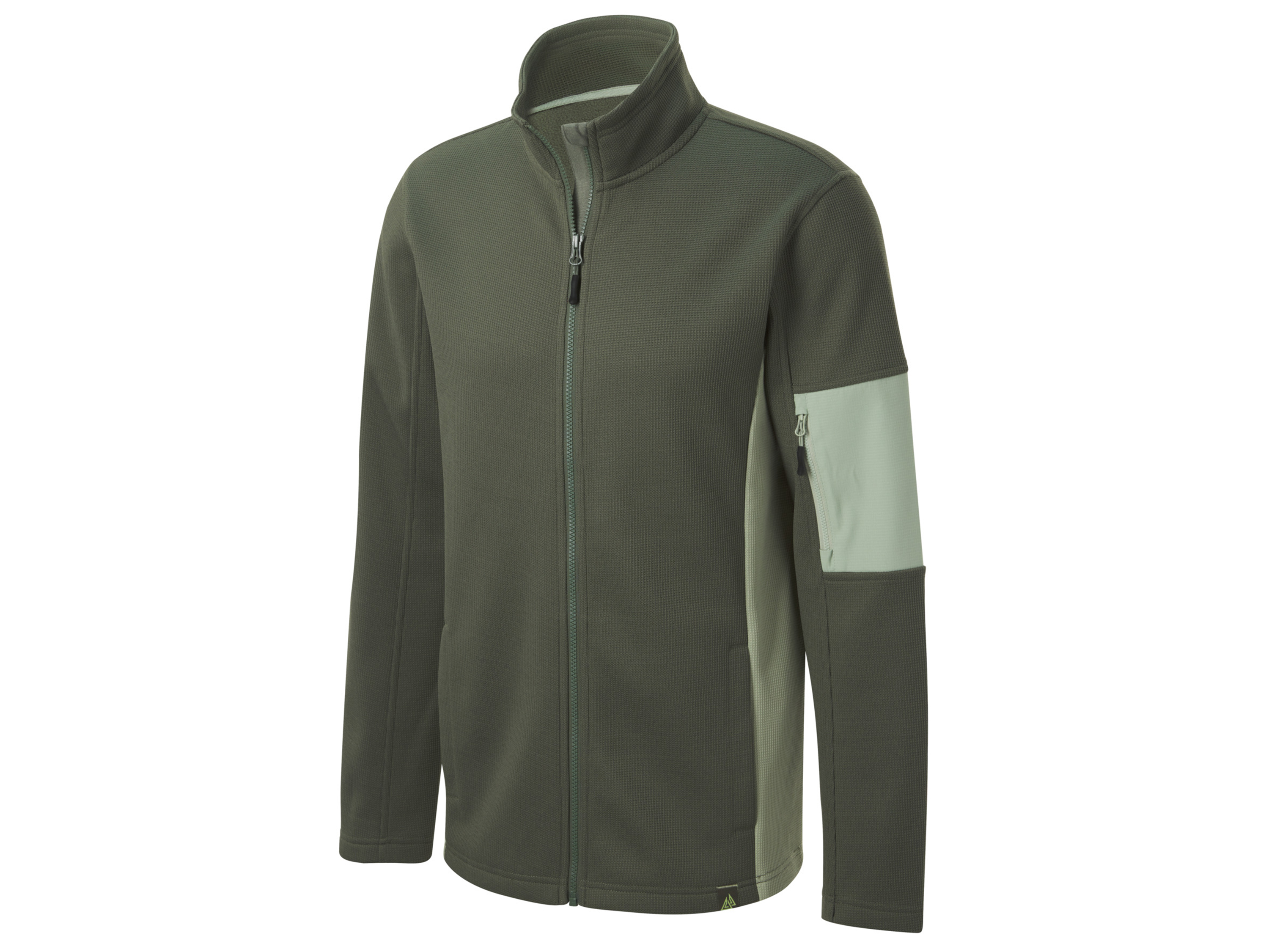 Crivit Bluza męska z polaru M 48/50, Zielony