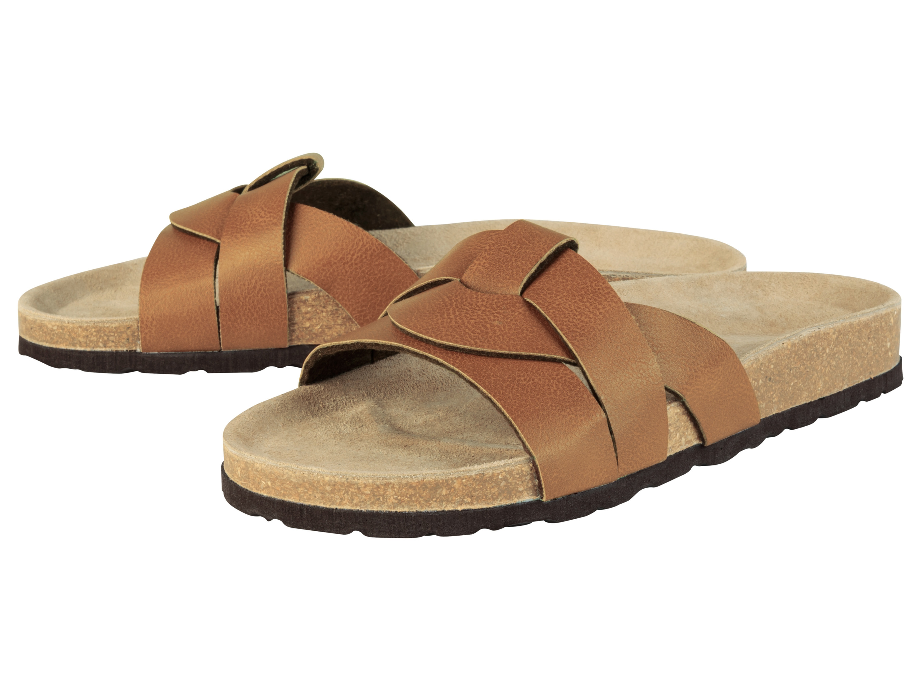 esmara Klapki damskie Cognac, 39