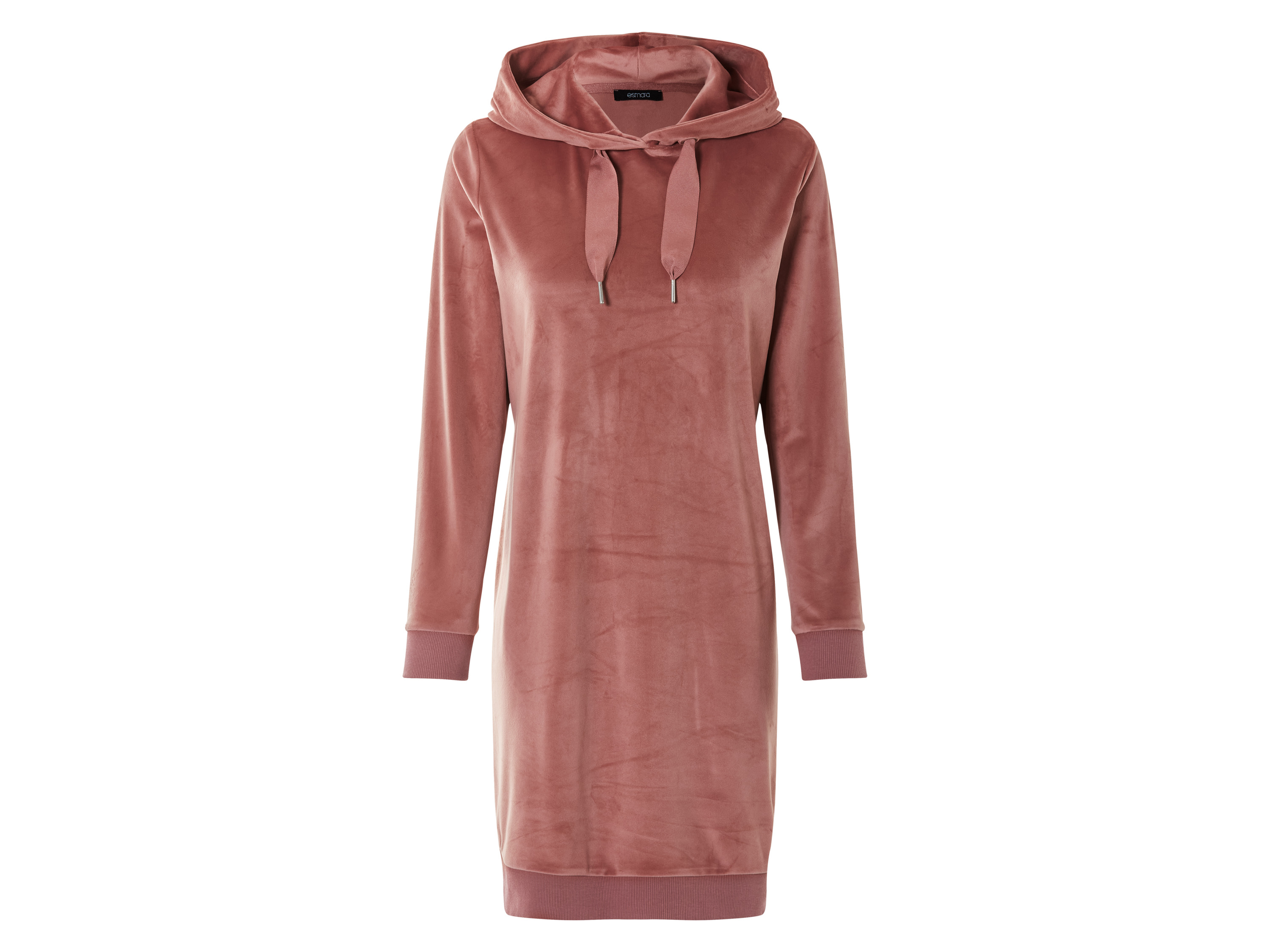 esmara Sukienka welurowa damska Różowy, S36/38