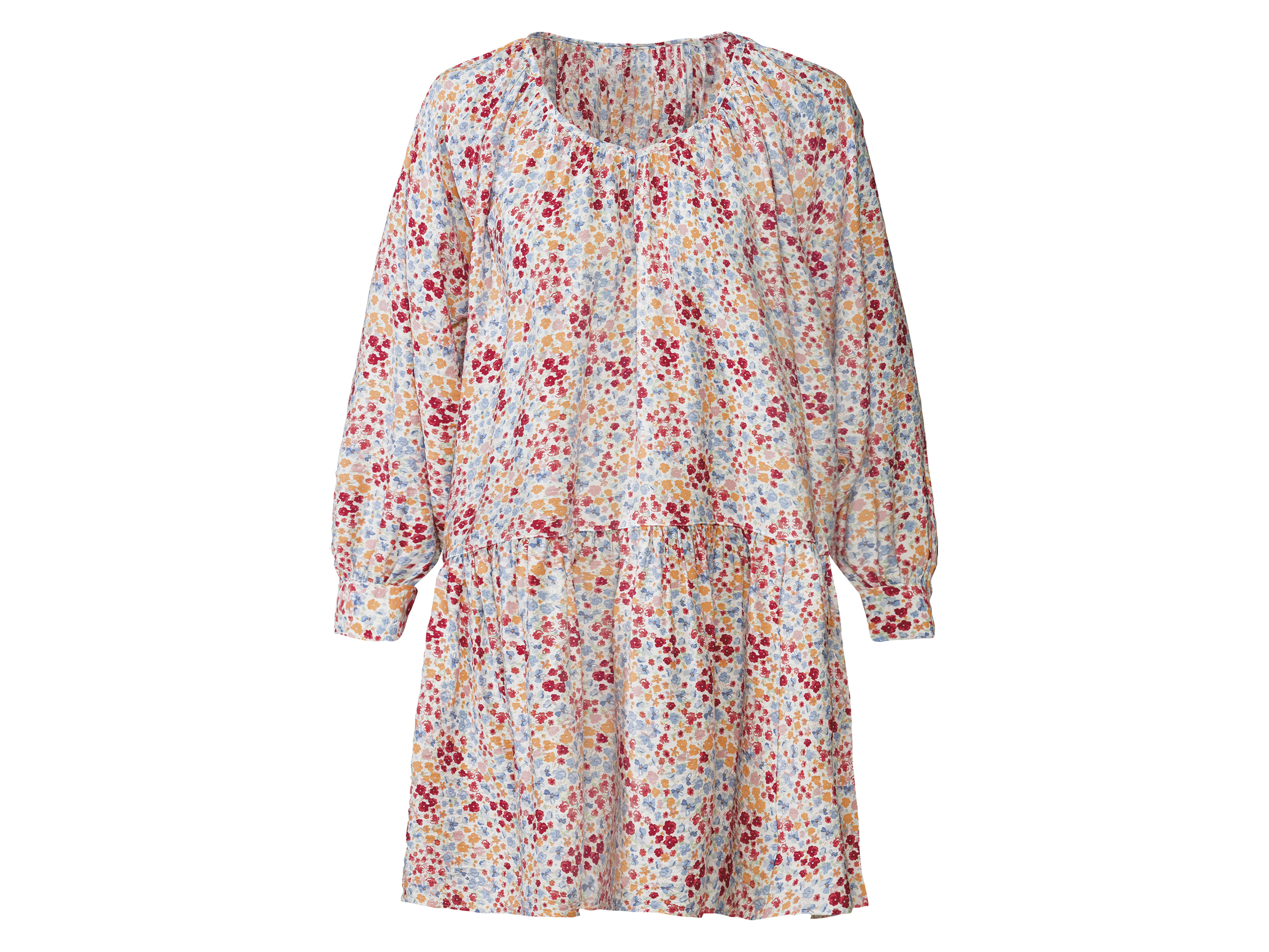 esmara Sukienka damska z wiskozą L 44/46, Kolorowy