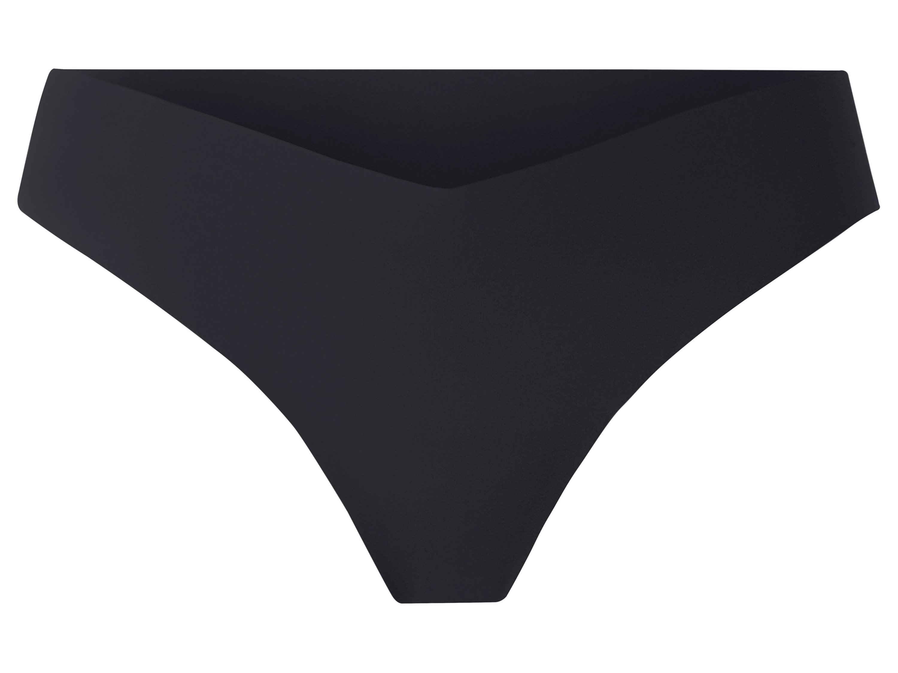 esmara Stringi damskie cięte laserowo, 3 pary Czarny, L44/46