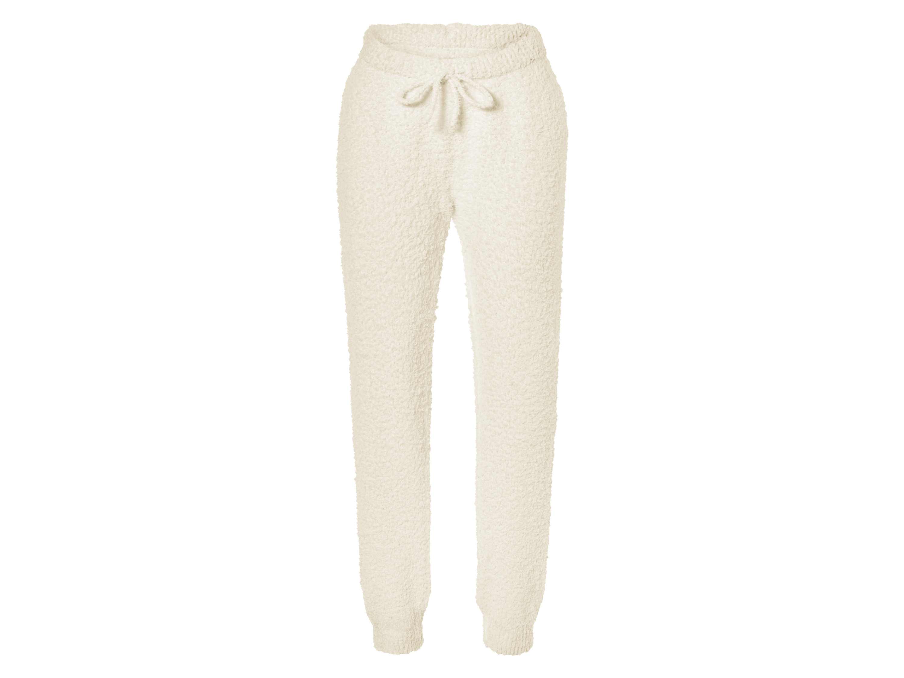 esmara Spodnie damskie z pluszu XS 32/34, Beżowy