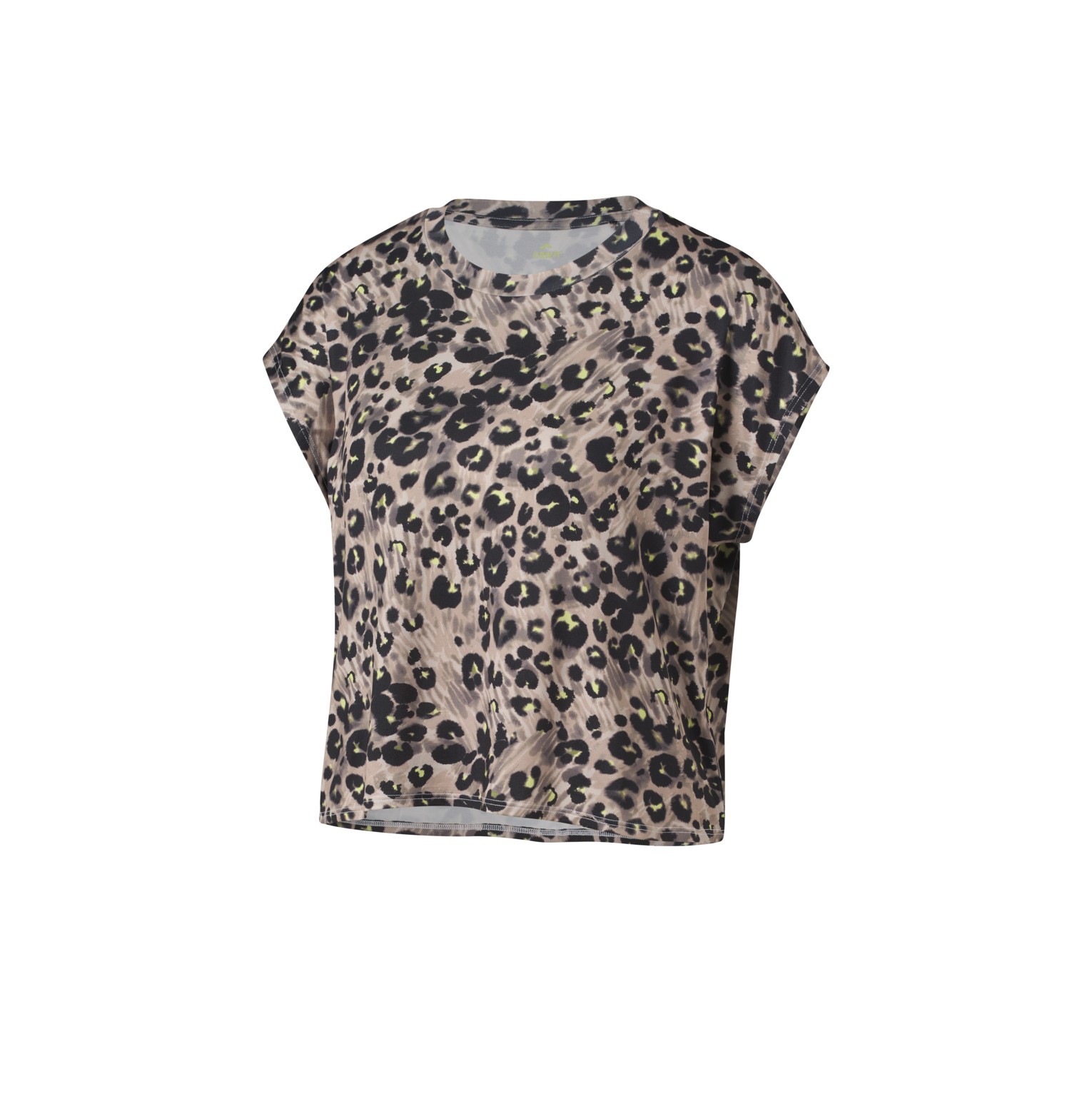 Koszulka sportowa damska Crivit Maffashion Wzór panterka, XS 32-34