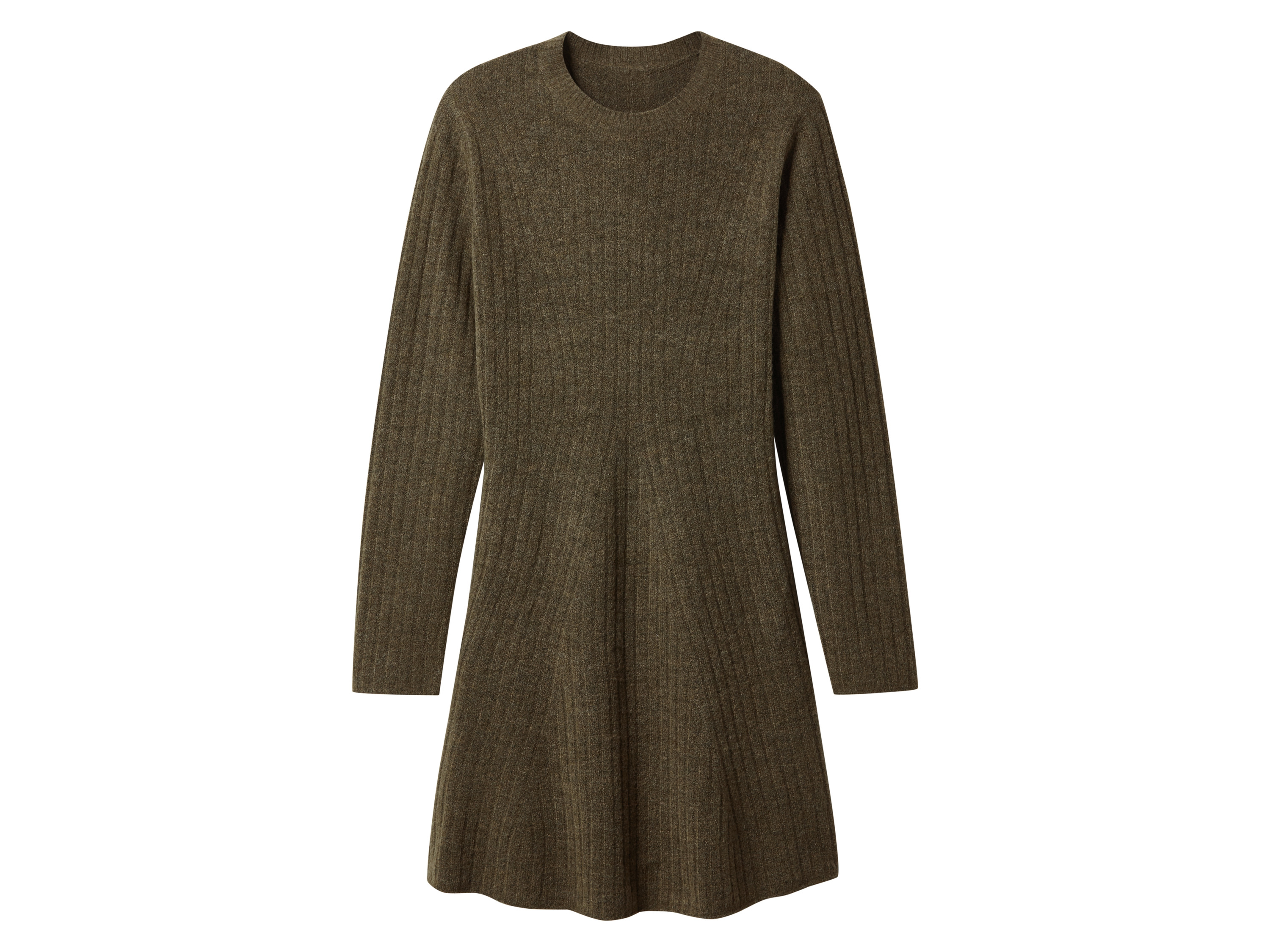 esmara Sukienka dzianinowa damska Brązowy, S36/38