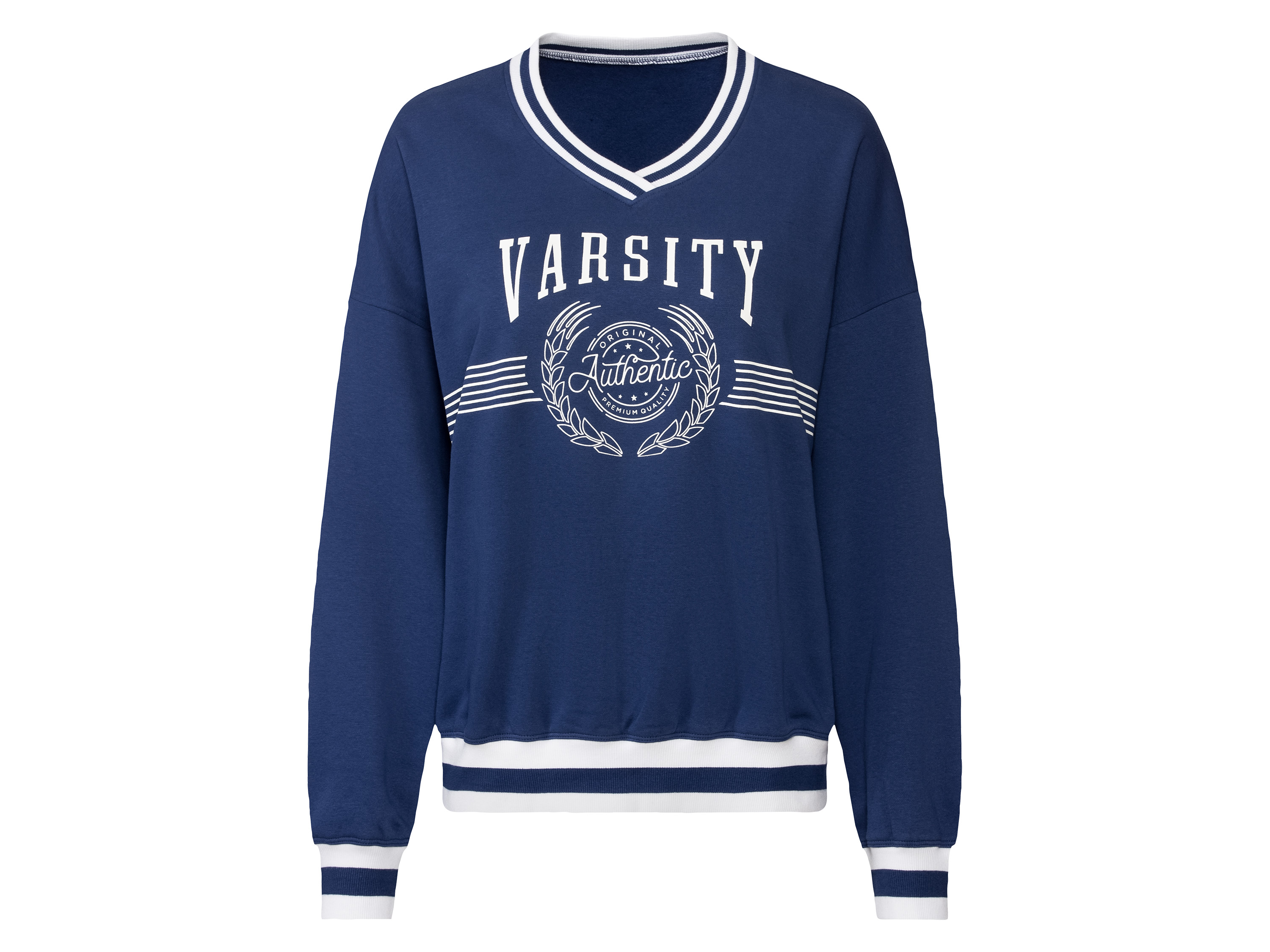 esmara Bluza damska oversize Granatowy, S36/38