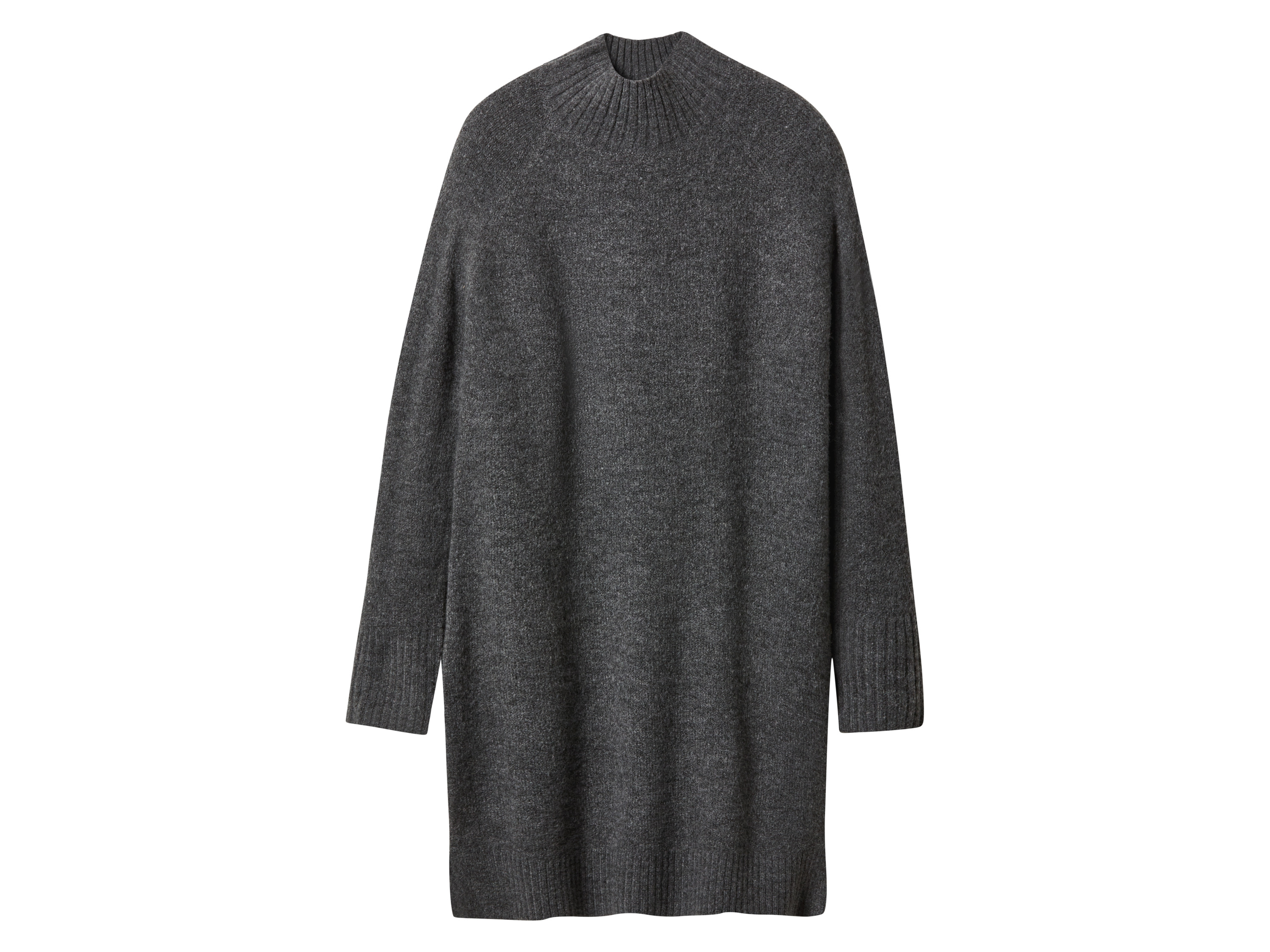 esmara Sukienka dzianinowa damska Szary, M40/42