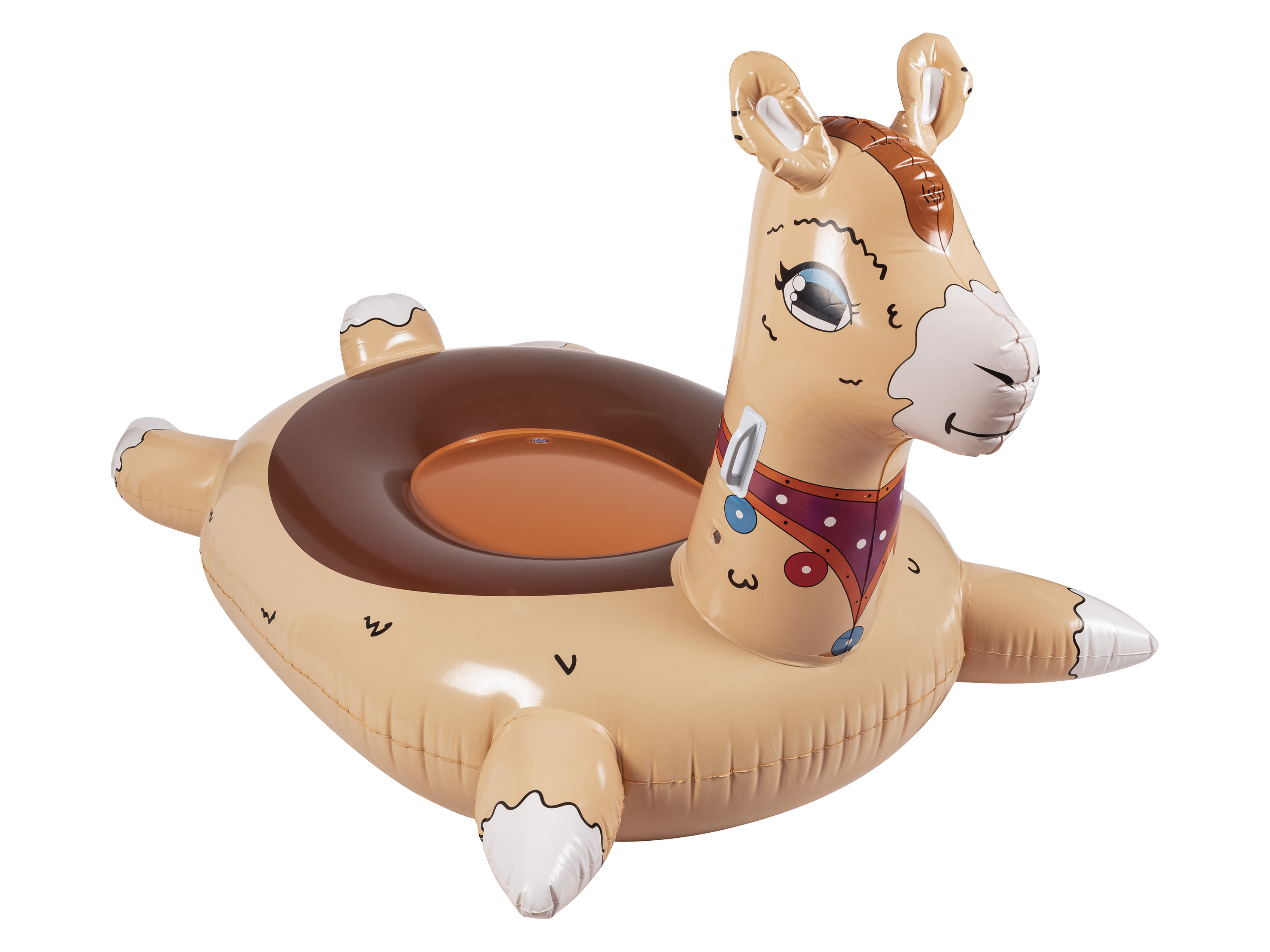 Crivit Dmuchane zwierzątka do pływania, z 2 uchwytami Alpaka