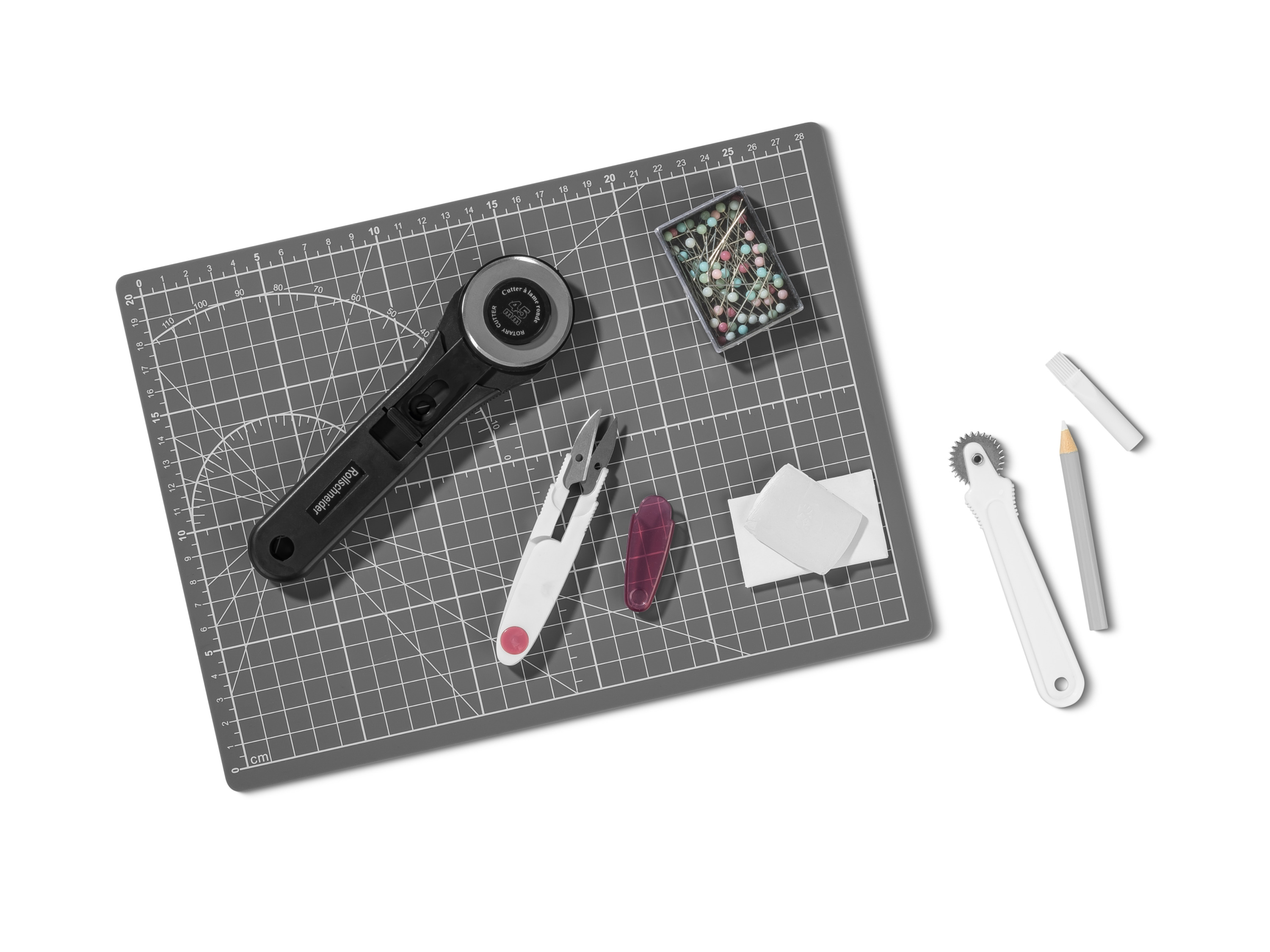 crelando Akcesoria do szycia Mata do cięcia z akcesoriami