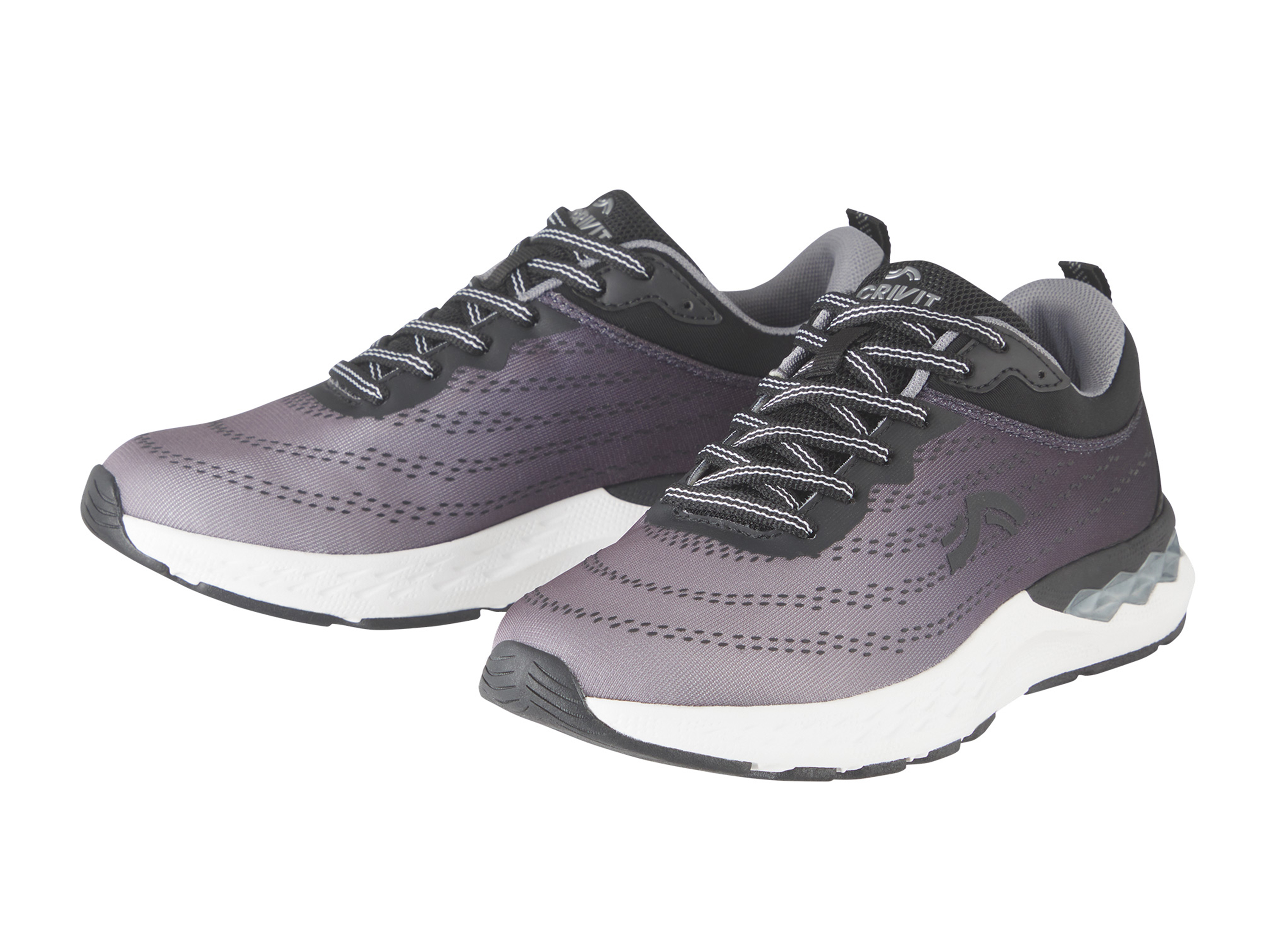 Crivit Buty damskie do biegania Czarny / biały, 37