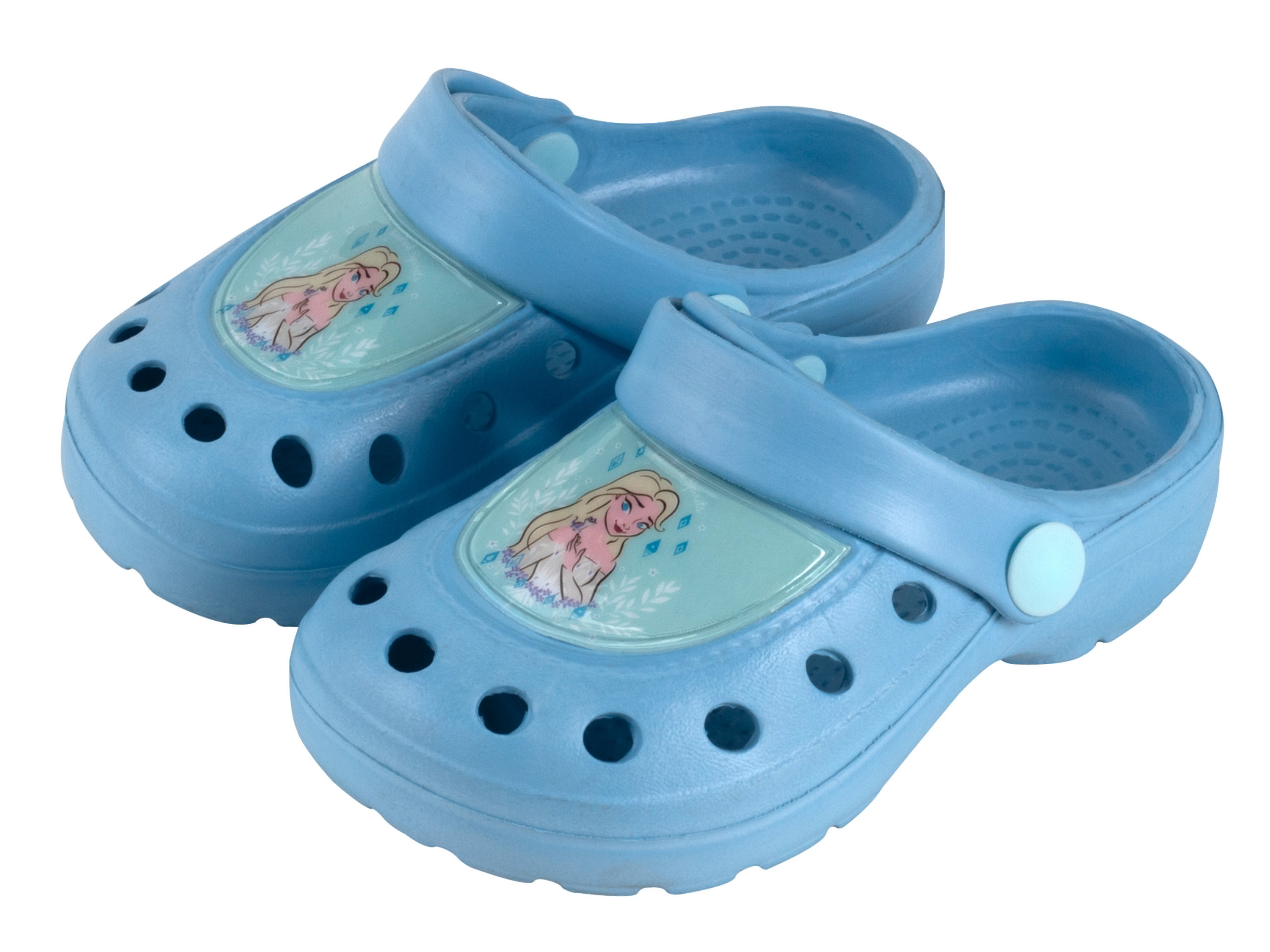 Klapki clogs Disney dla dzieci, efekt 3D Niebieski, 26
