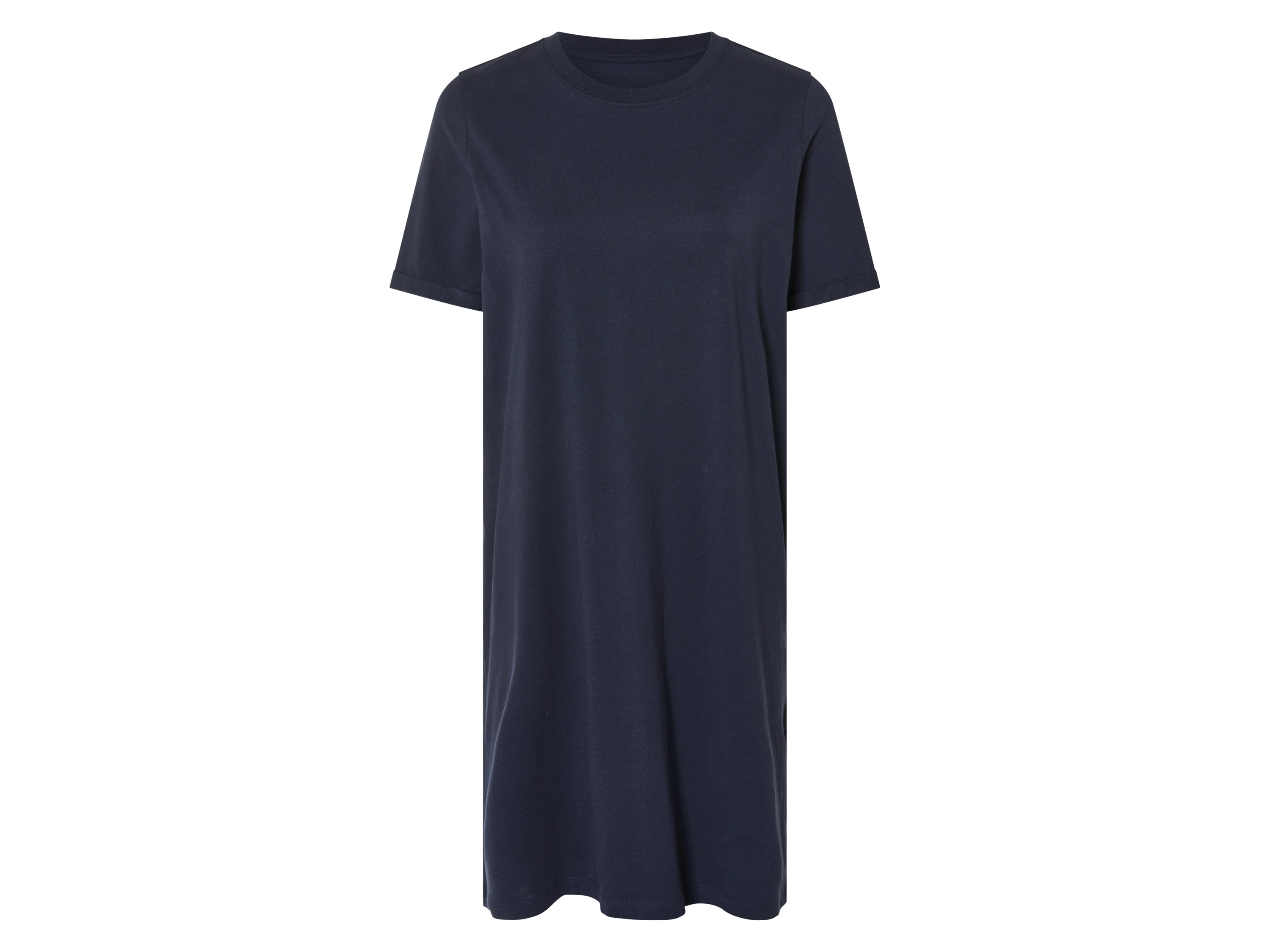 esmara Sukienka damska z biobawełny Granatowy, XS 32/34