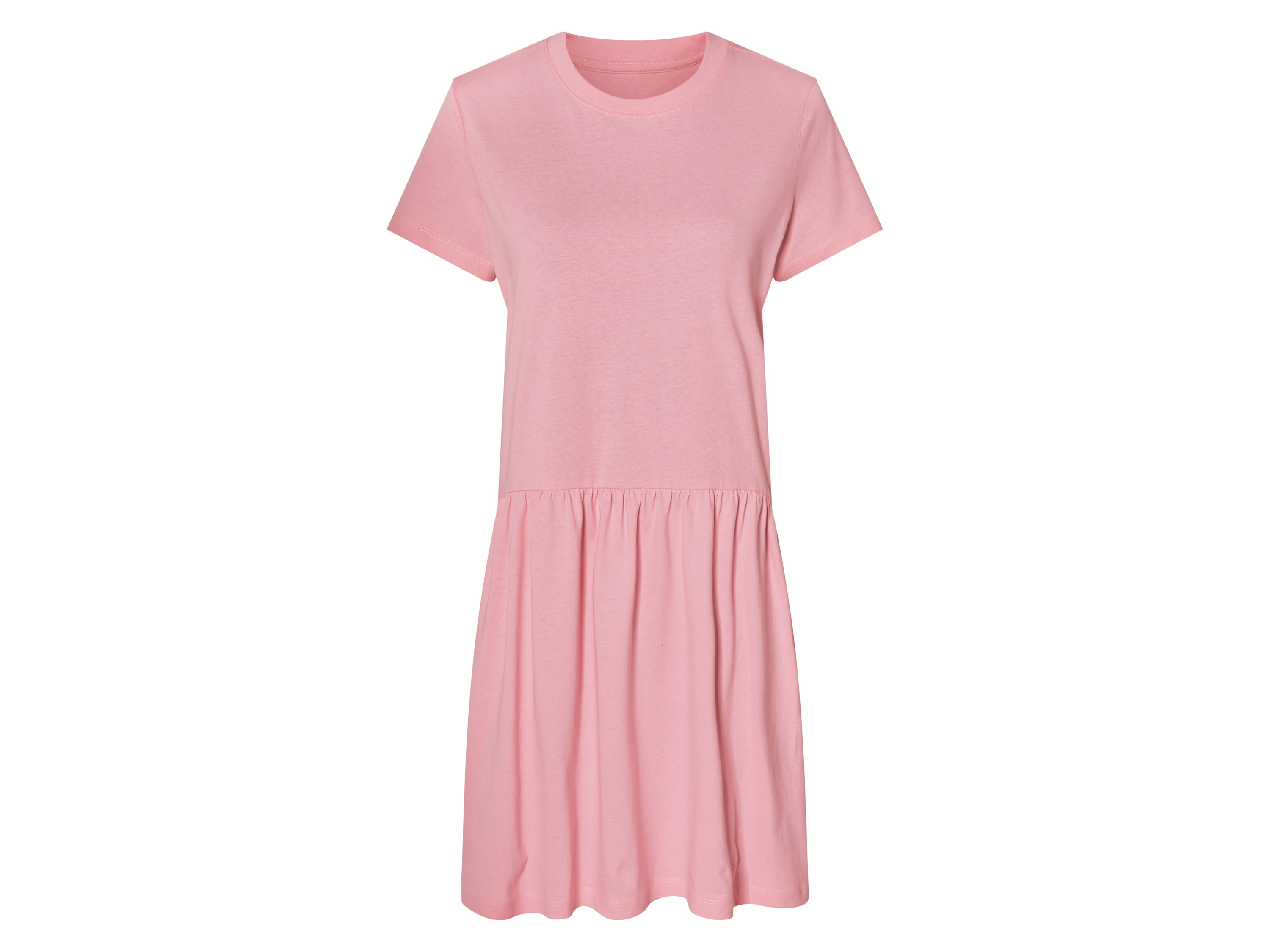 esmara Sukienka damska z biobawełny Różowy, XS 32/34