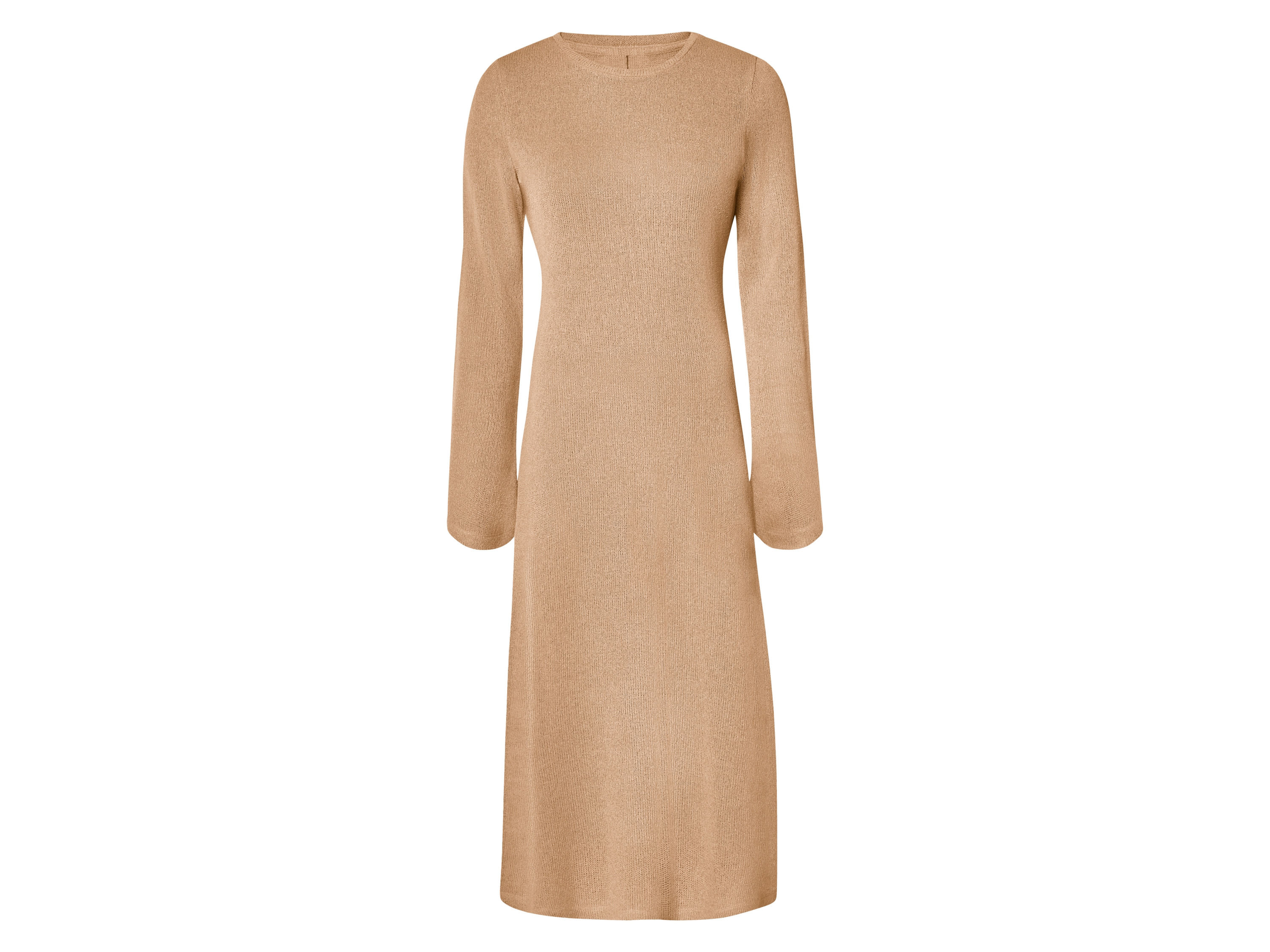 esmara Sukienka midi damska Beżowy, 44