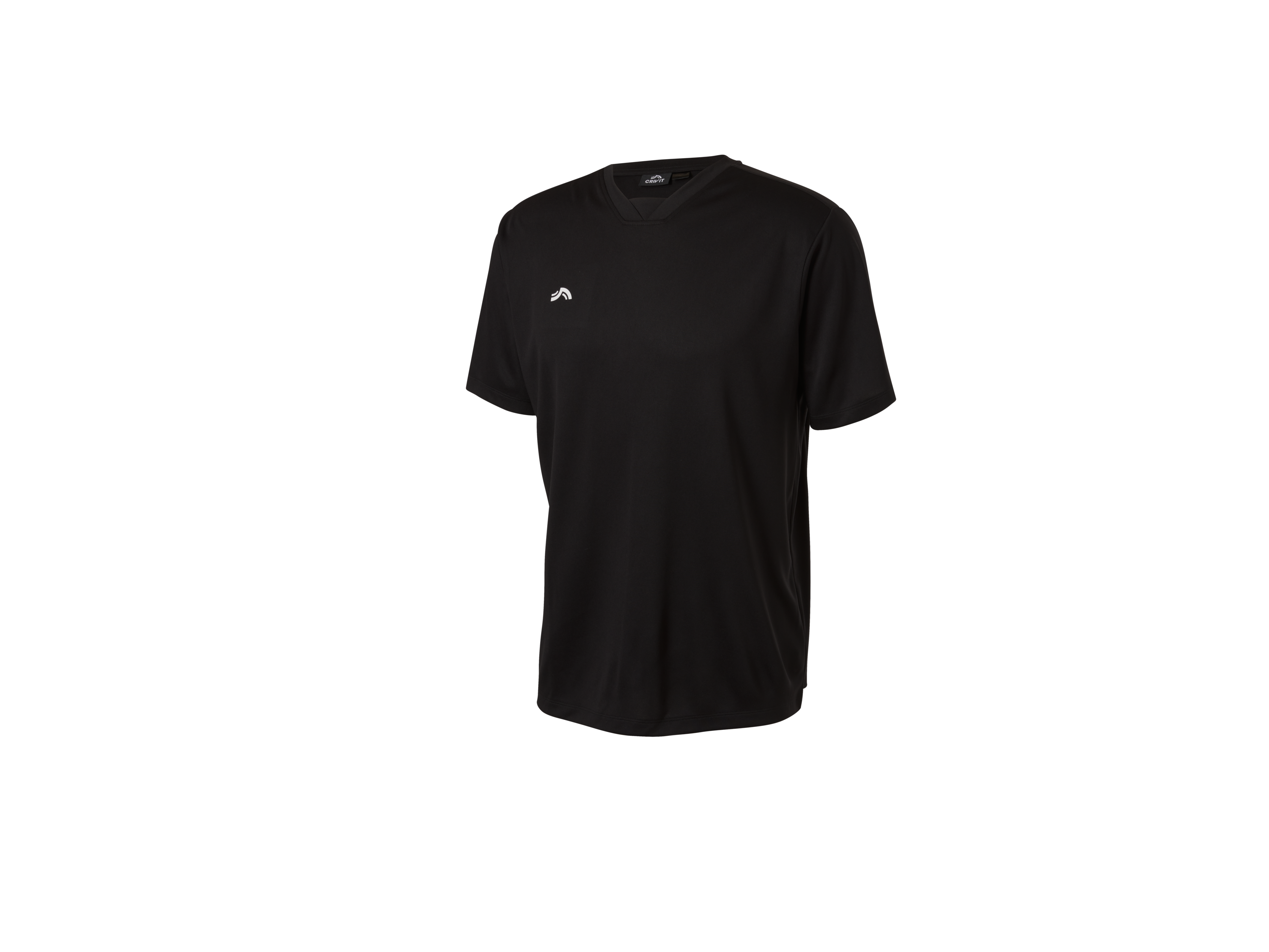 Crivit Koszulka funkcyjna męska, do piłki nożnej Czarny, XXL 60/62
