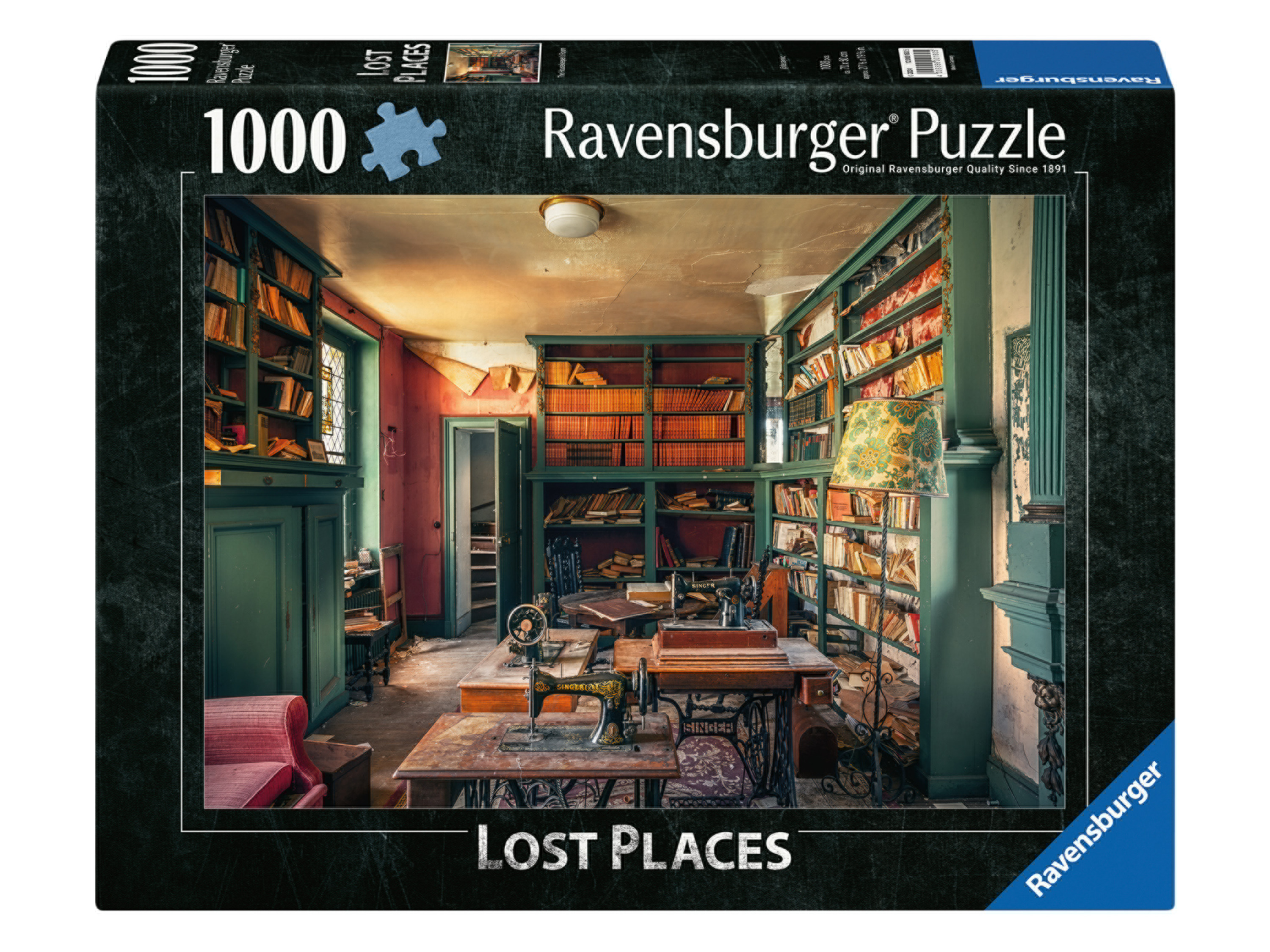 Ravensburger Puzzle 1000 elementów Biblioteka piosenkarza