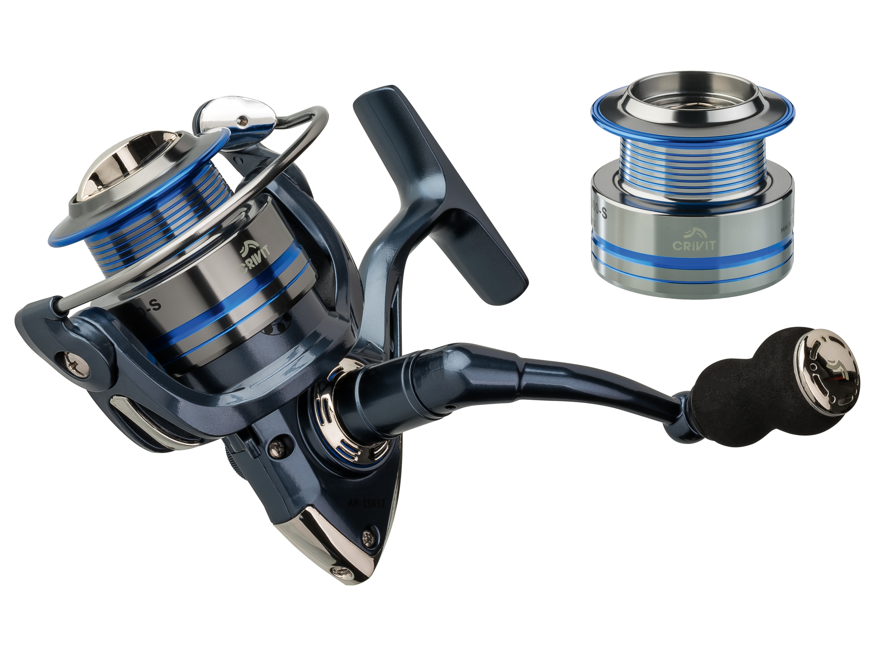 Crivit Kołowrotek z wolnym biegiem 3000-S lub 5000-S / Kołowrotek spinningowy 2000 Kołowrotek spinningowy 2000