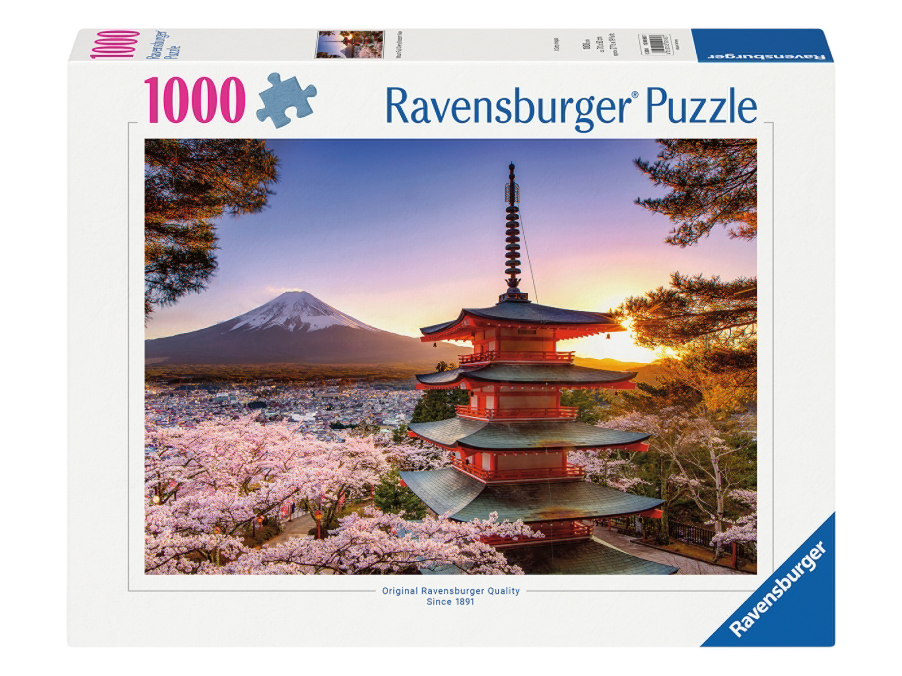 Ravensburger Puzzle 1000 elementów Kwiat wiśni w Japonii