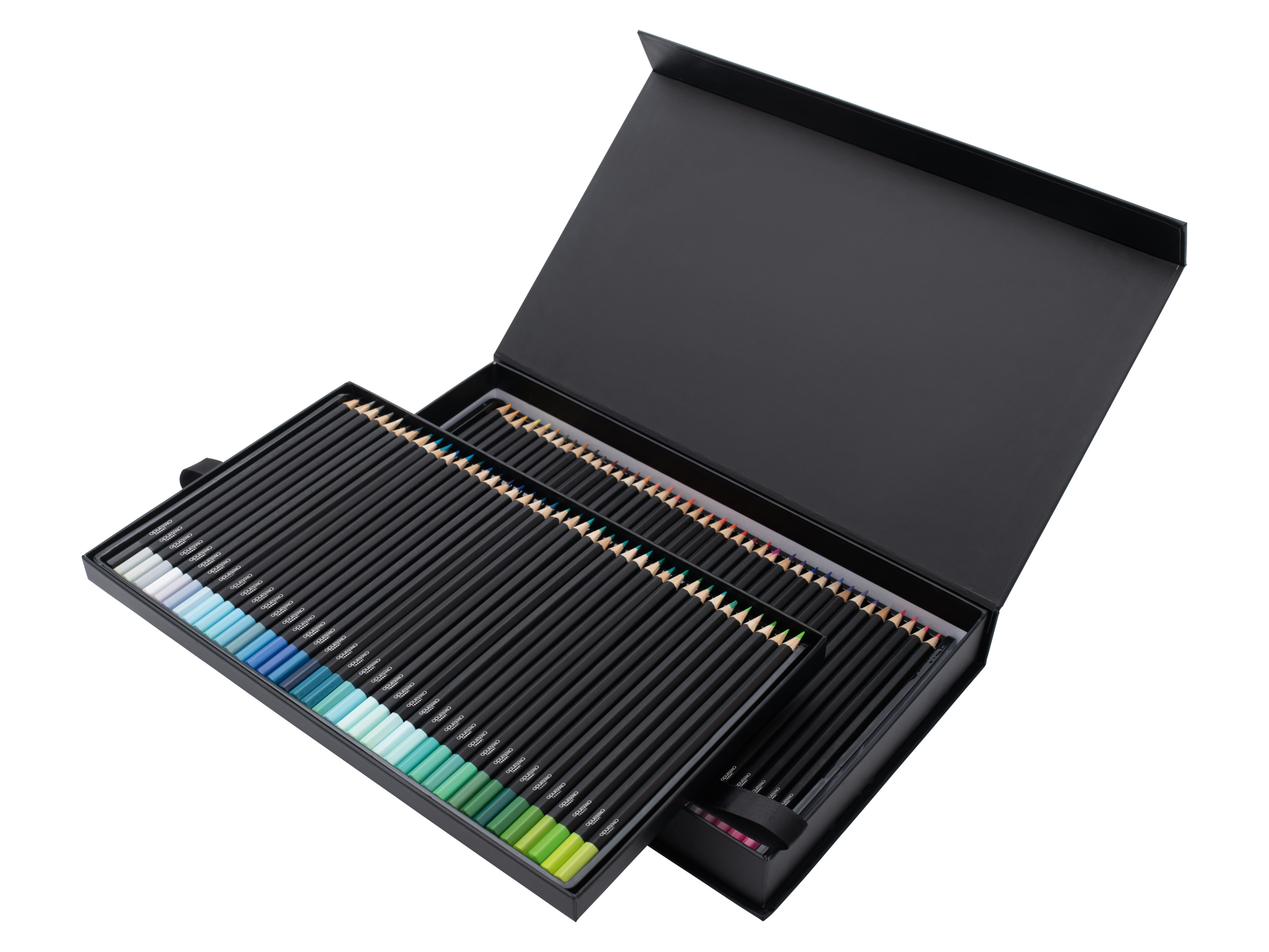 crelando Pudełko kredek, 80 sztuk.