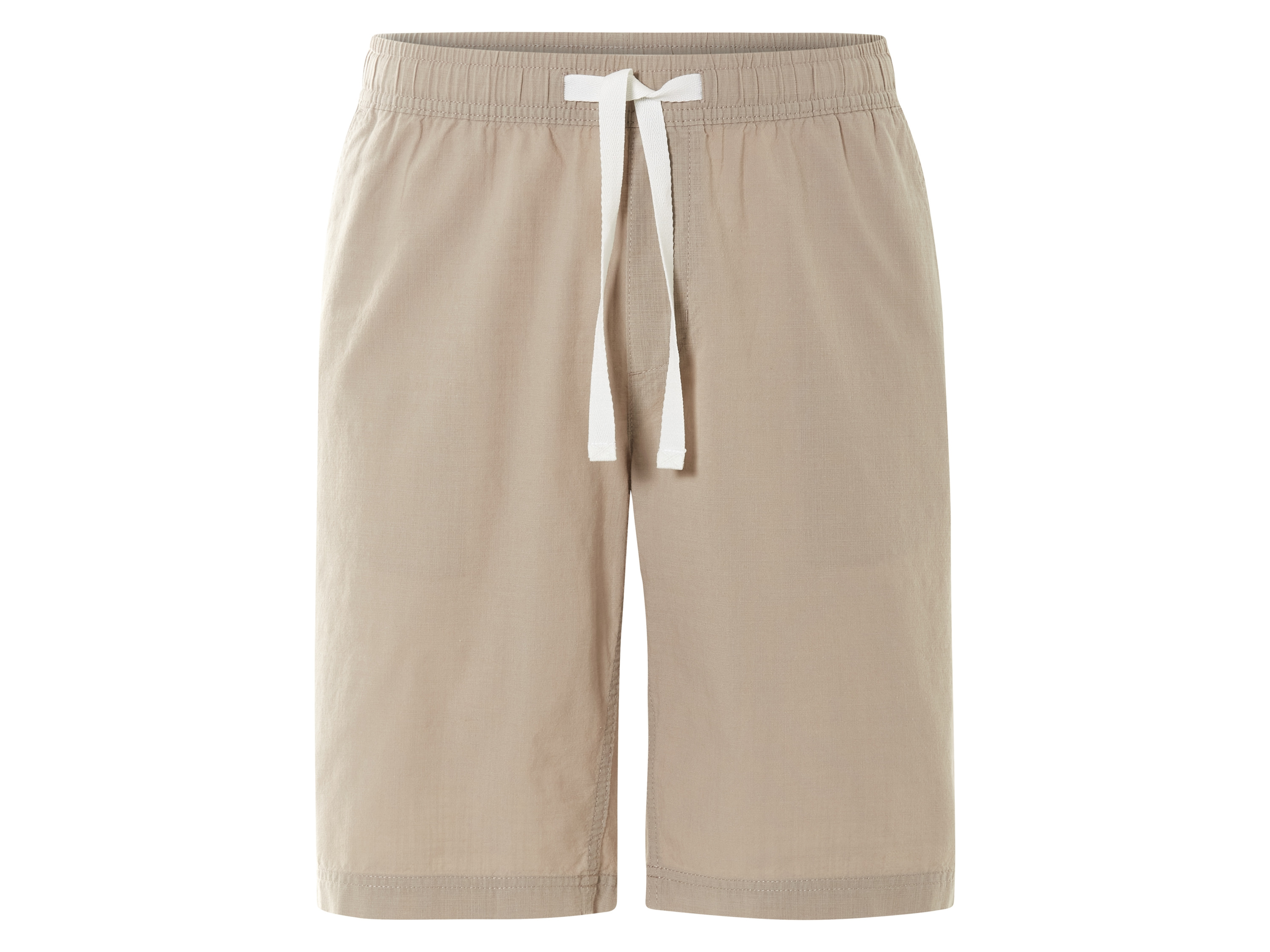 Livergy Bermudy męskie z bawełny Beżowy, L 52/54