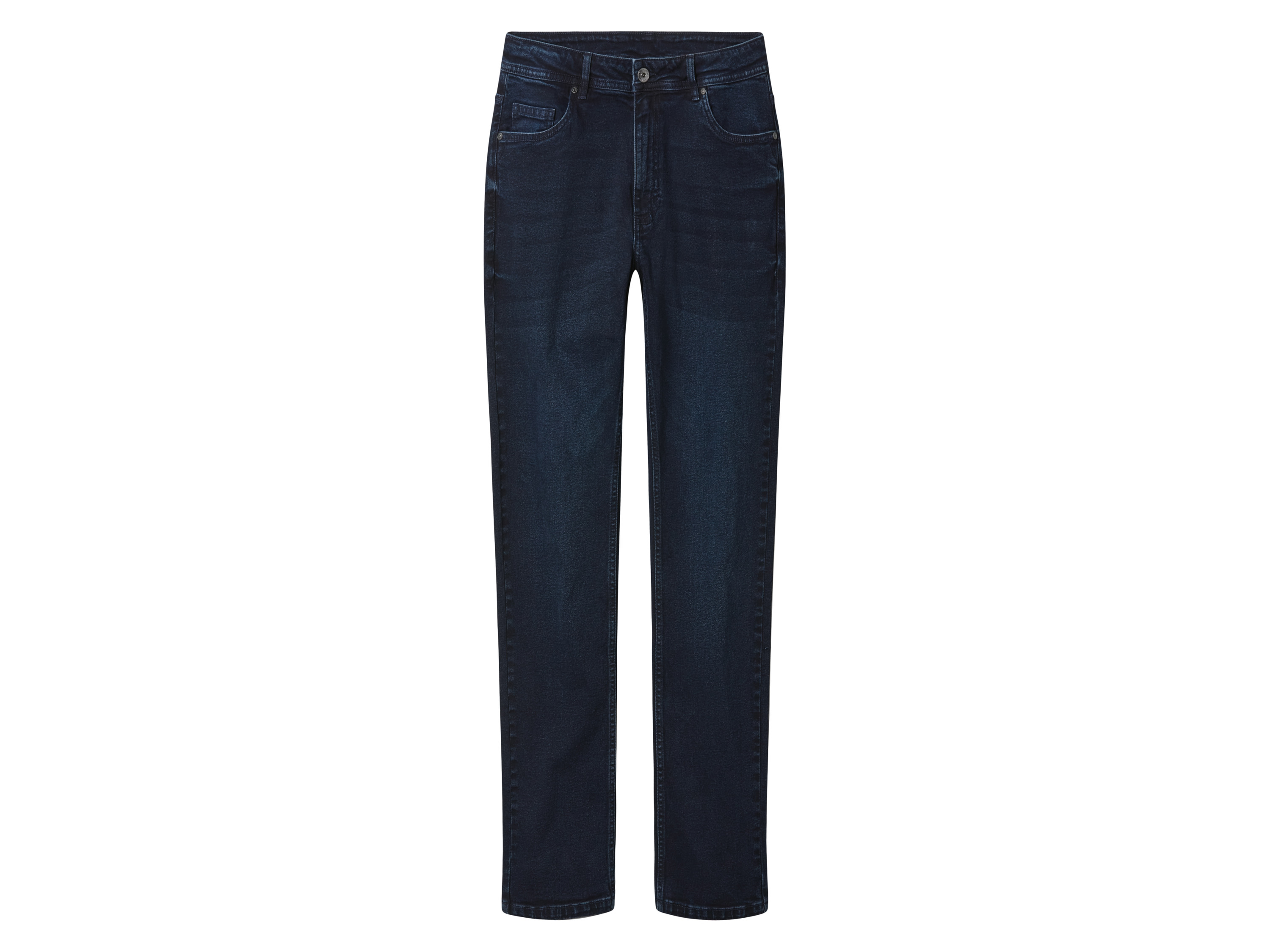esmara Men Jeansy męskie straight fit Ciemnoniebieski, 56 40/32
