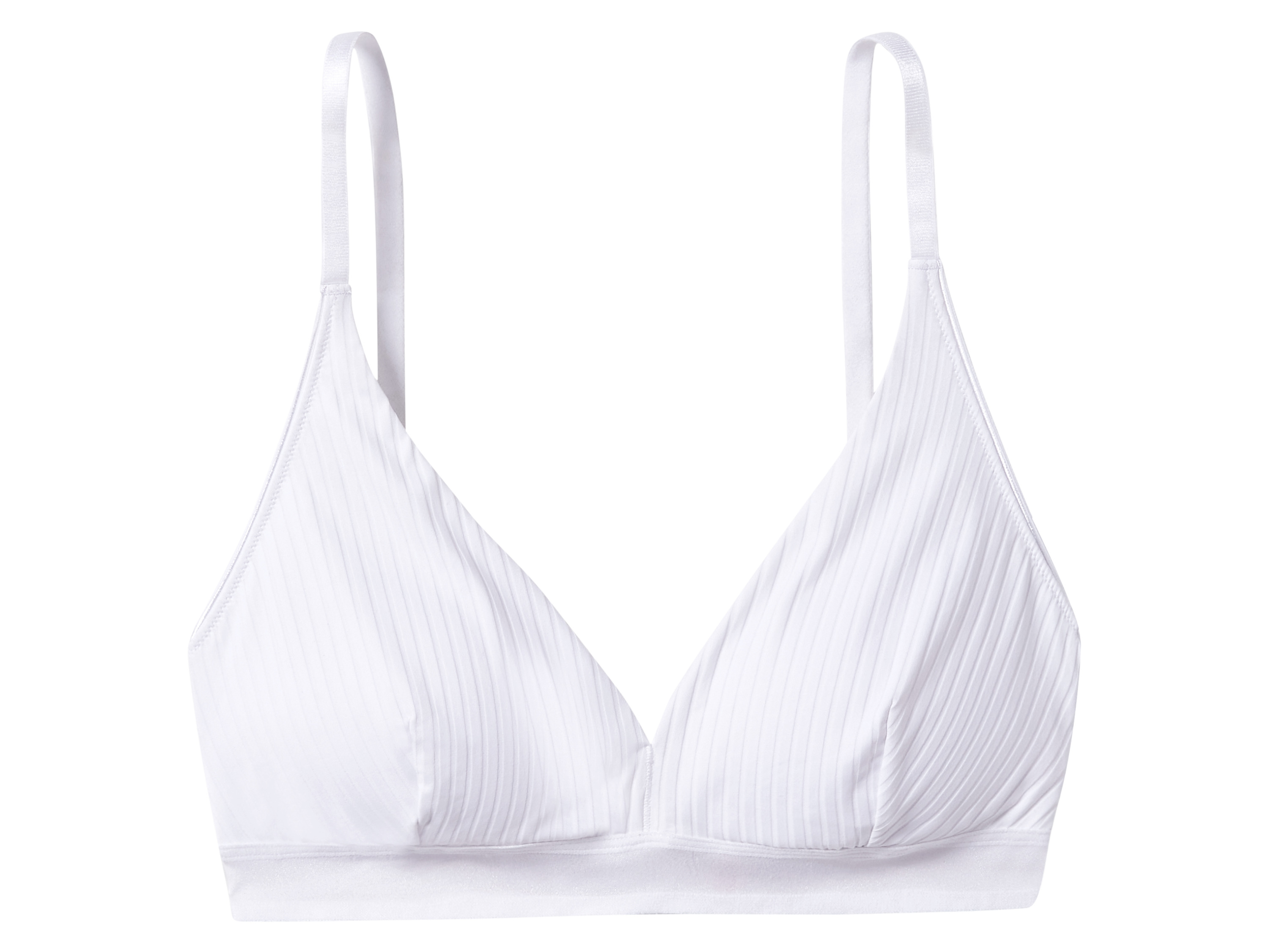 esmara Miękki biustonosz damski Biały, M40/42