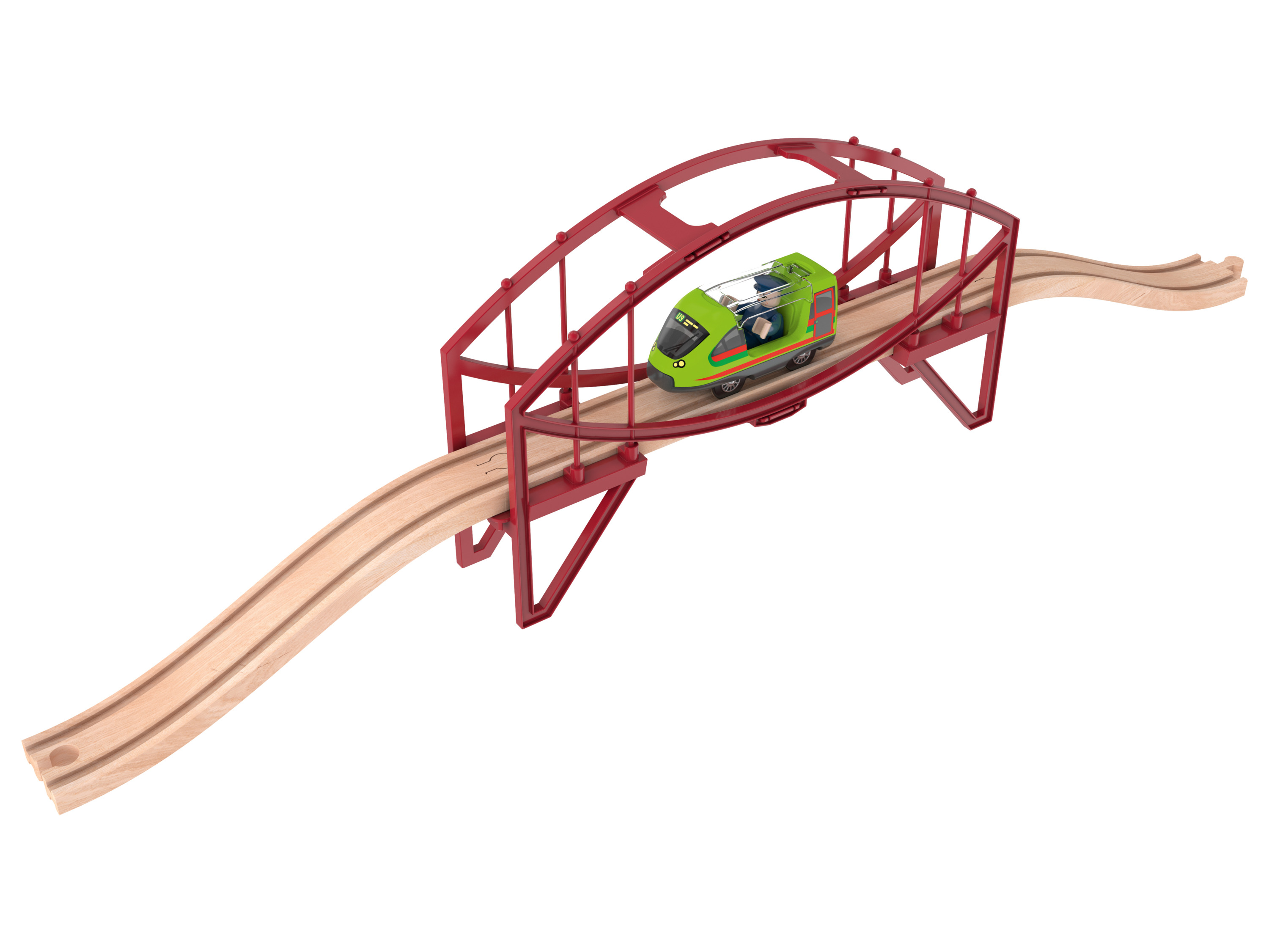 lupilu Dźwig załadunkowy / Tunel / Most / Mechaniczny przejazd kolejowy Most