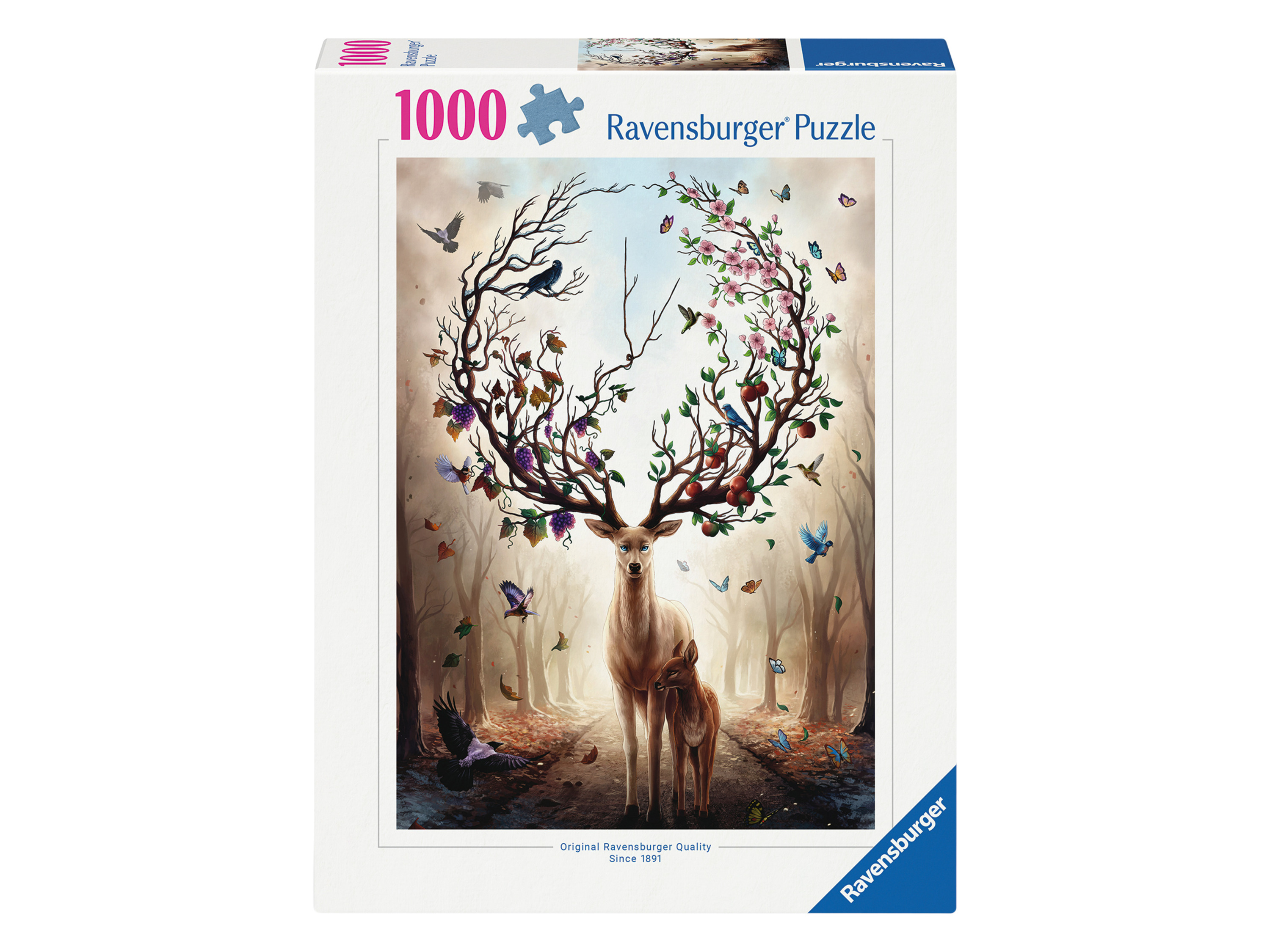 Ravensburger Puzzle 1000 elementów Magiczny jeleń