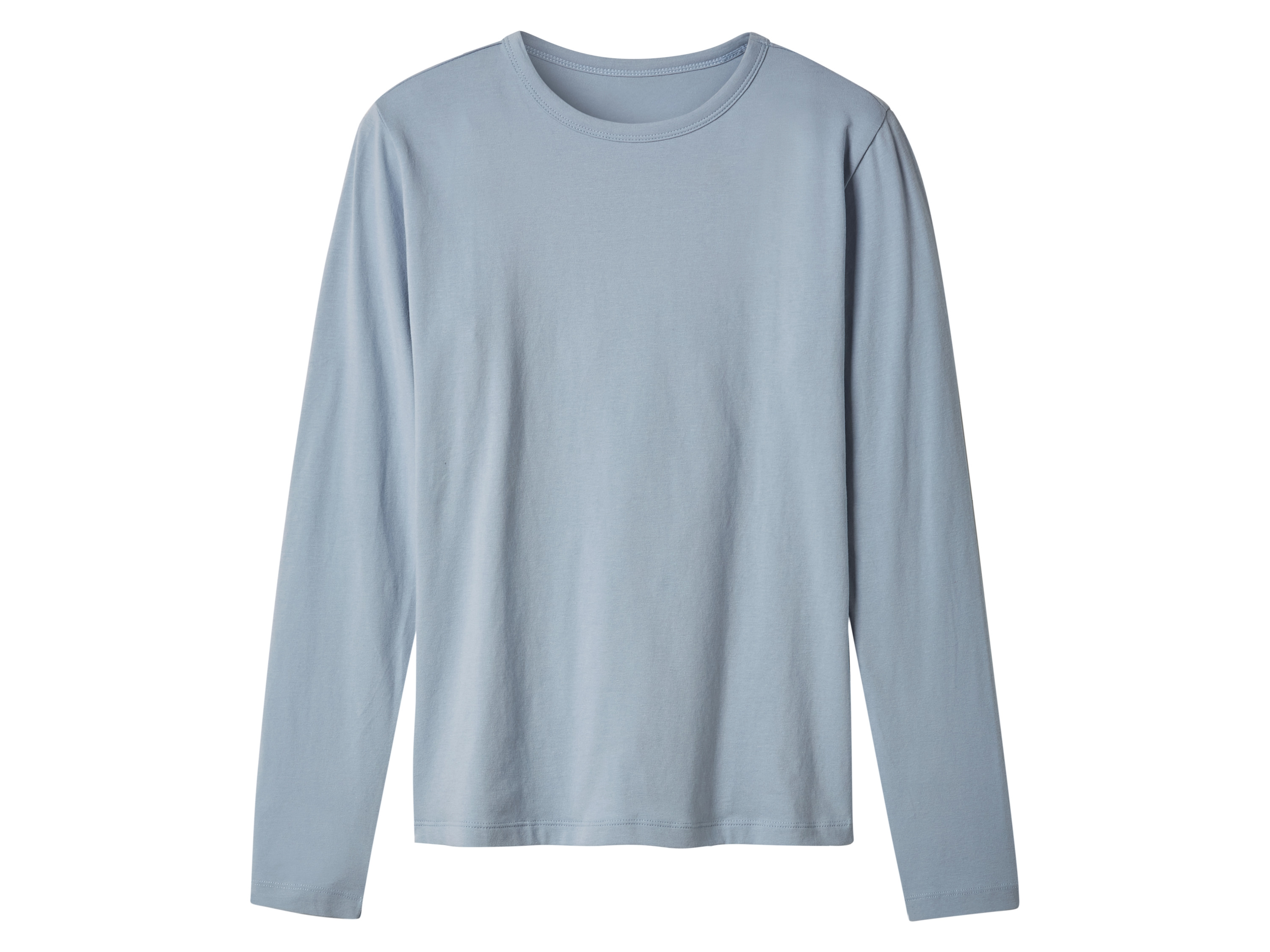 esmara Koszulka damska z biobawełną z długim rękawem Niebieski, M40/42