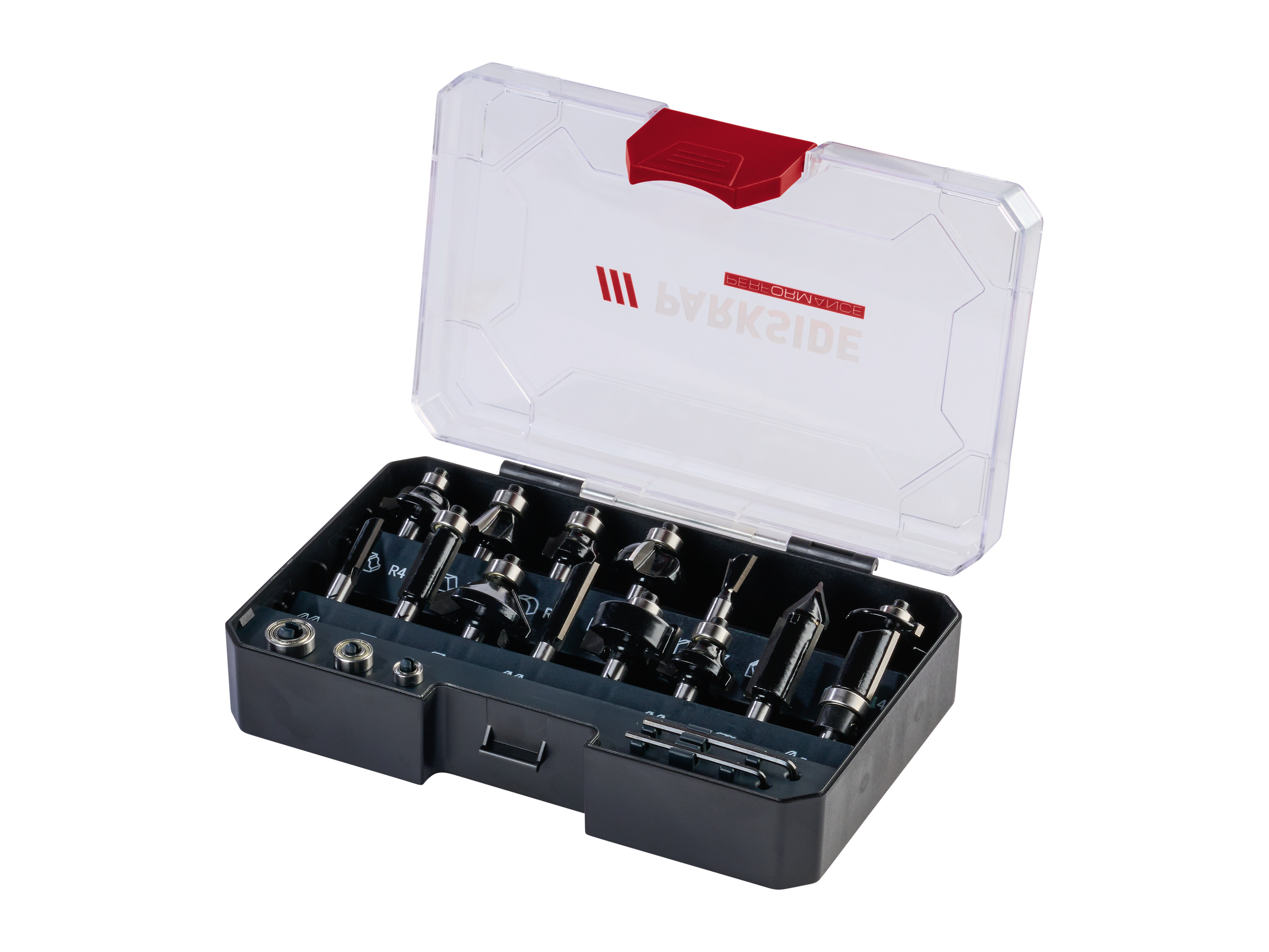 Parkside Performance Zestaw bitów do frezowania