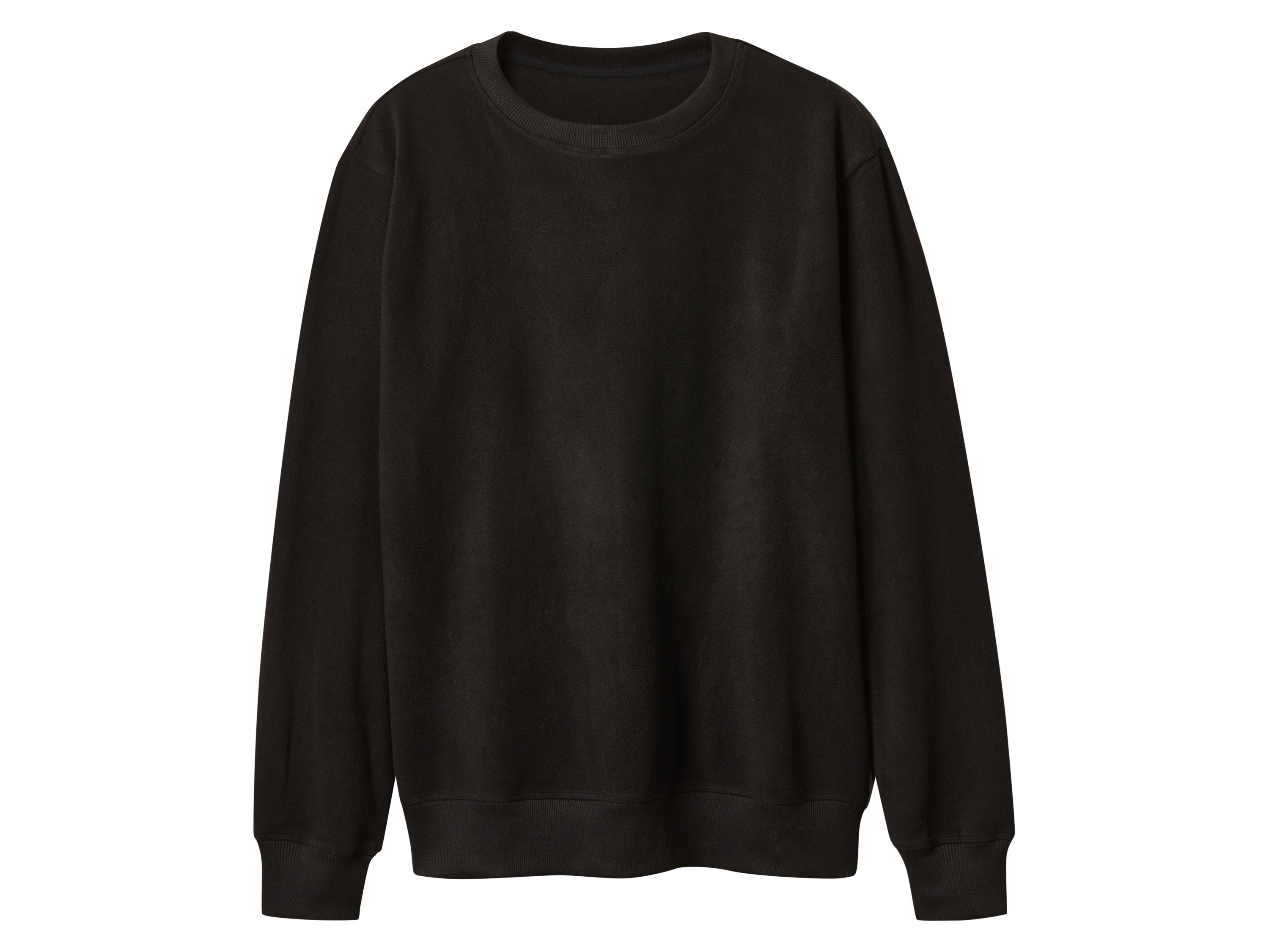 esmara Men Bluza męska z polaru Czarny, XL 56/58