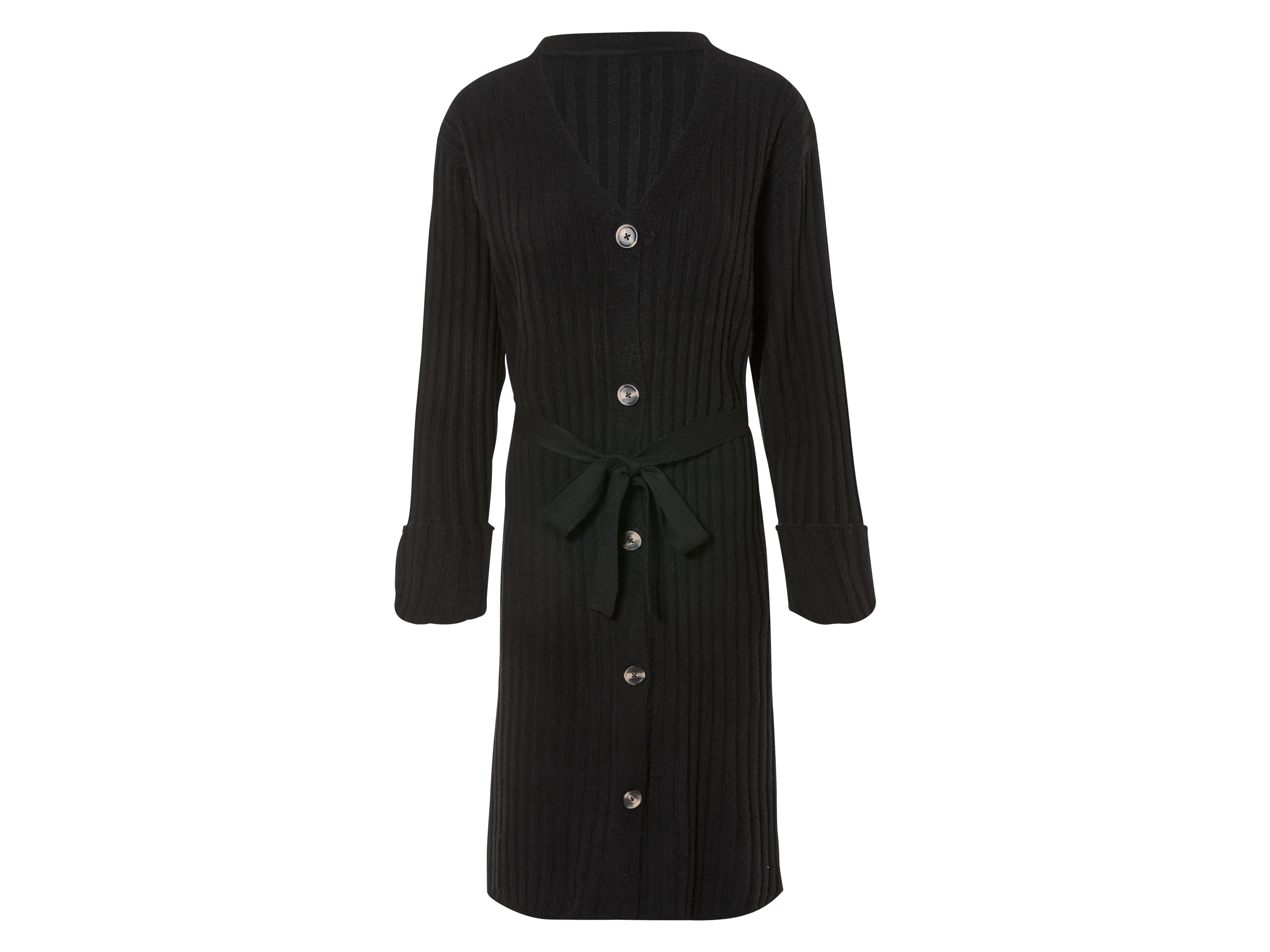 esmara Kardigan damski z recyklingu XS 32/34, Czarny