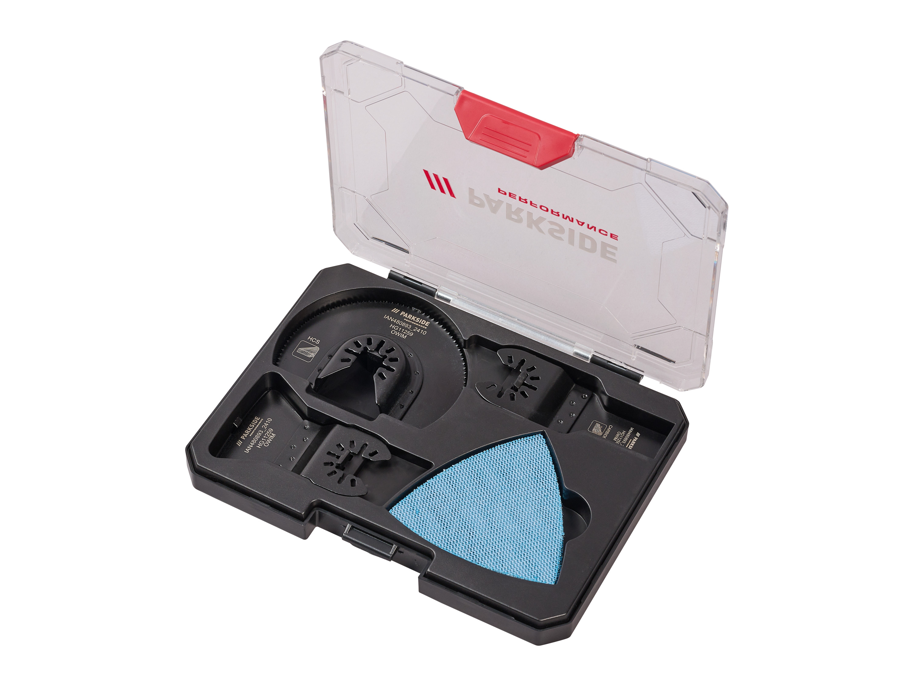 Parkside Performance Zestaw akcesoriów do narzędzia wielofunkcyjnego Obróbka drewna