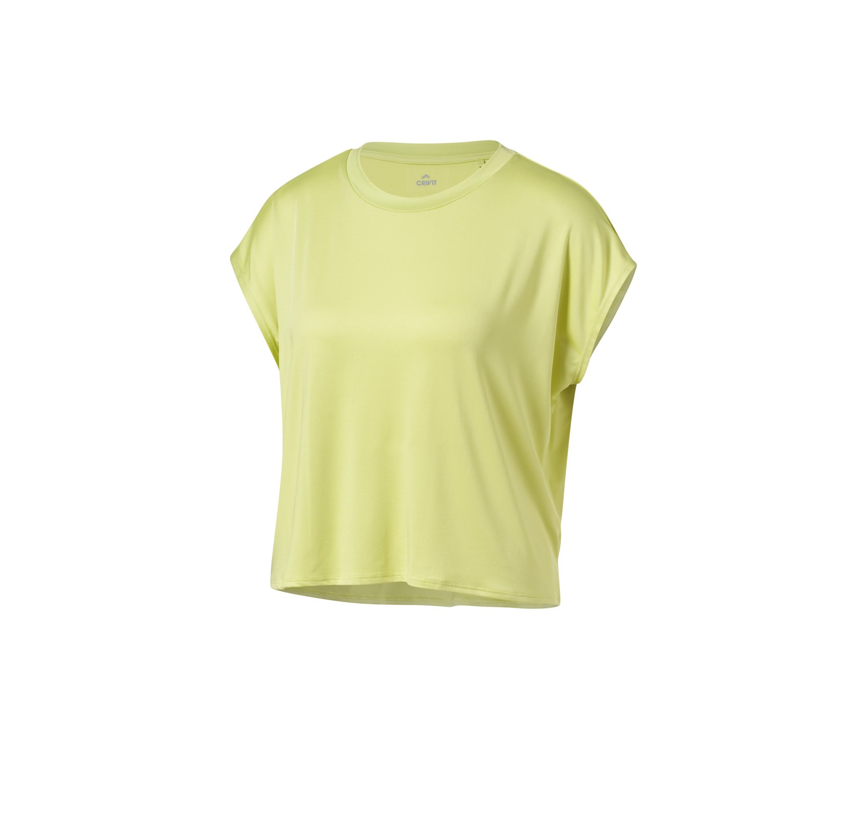 Koszulka sportowa damska Crivit Maffashion Żółty, XS 32-34