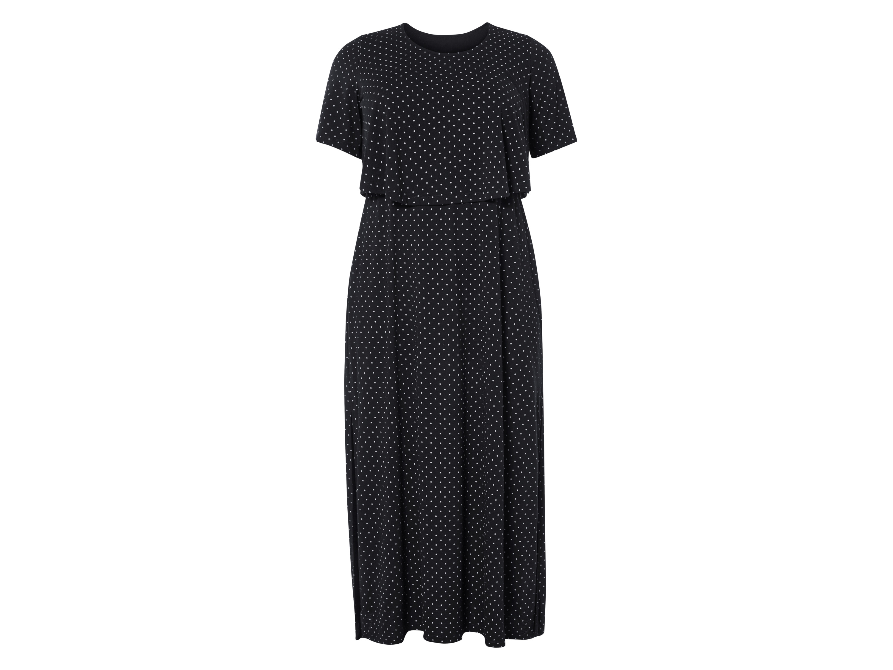 esmara Długa sukienka damska Czarny, XXL 52/54