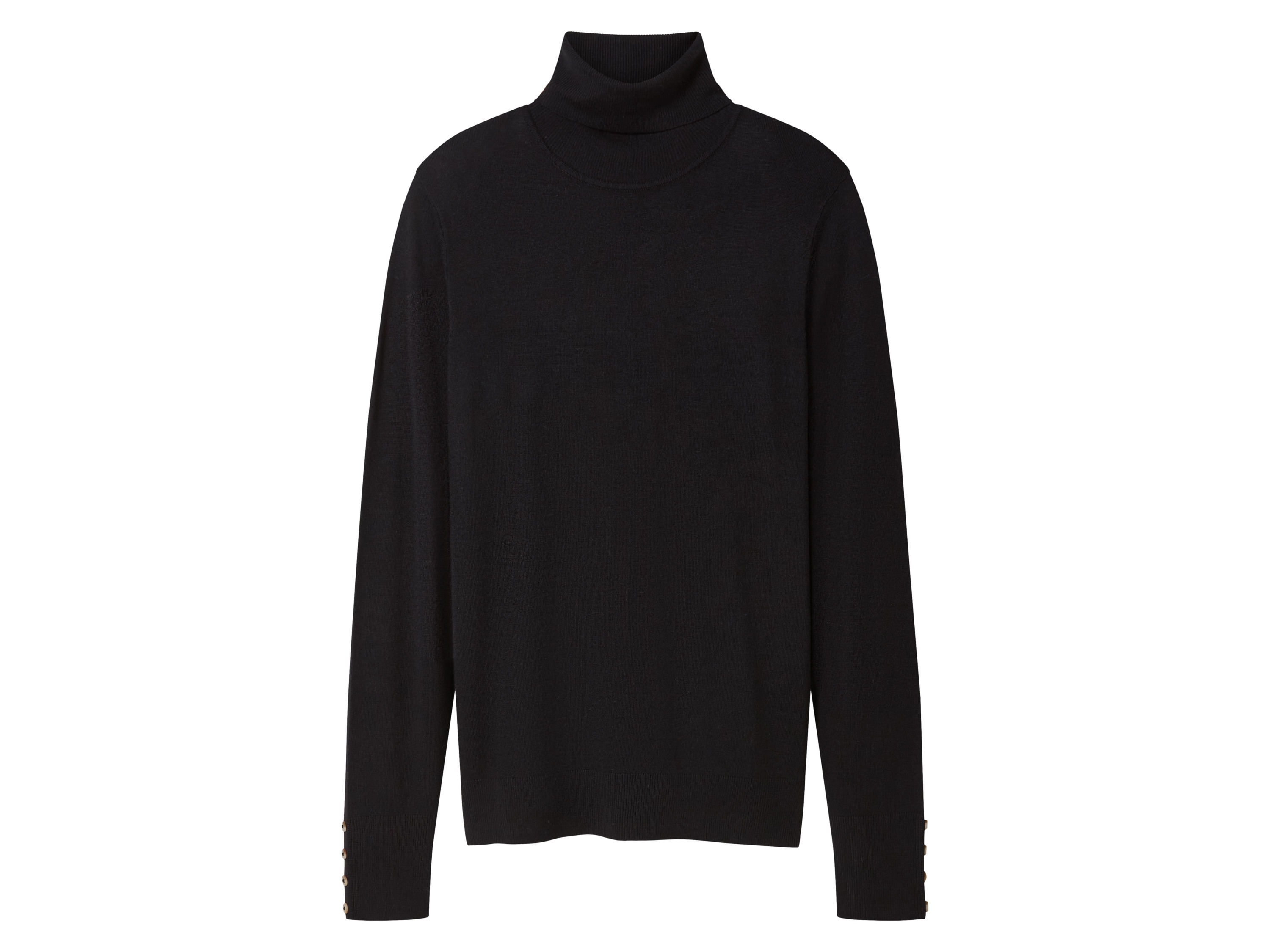 esmara Sweter damski dzianinowy Czarny, XS 32/34