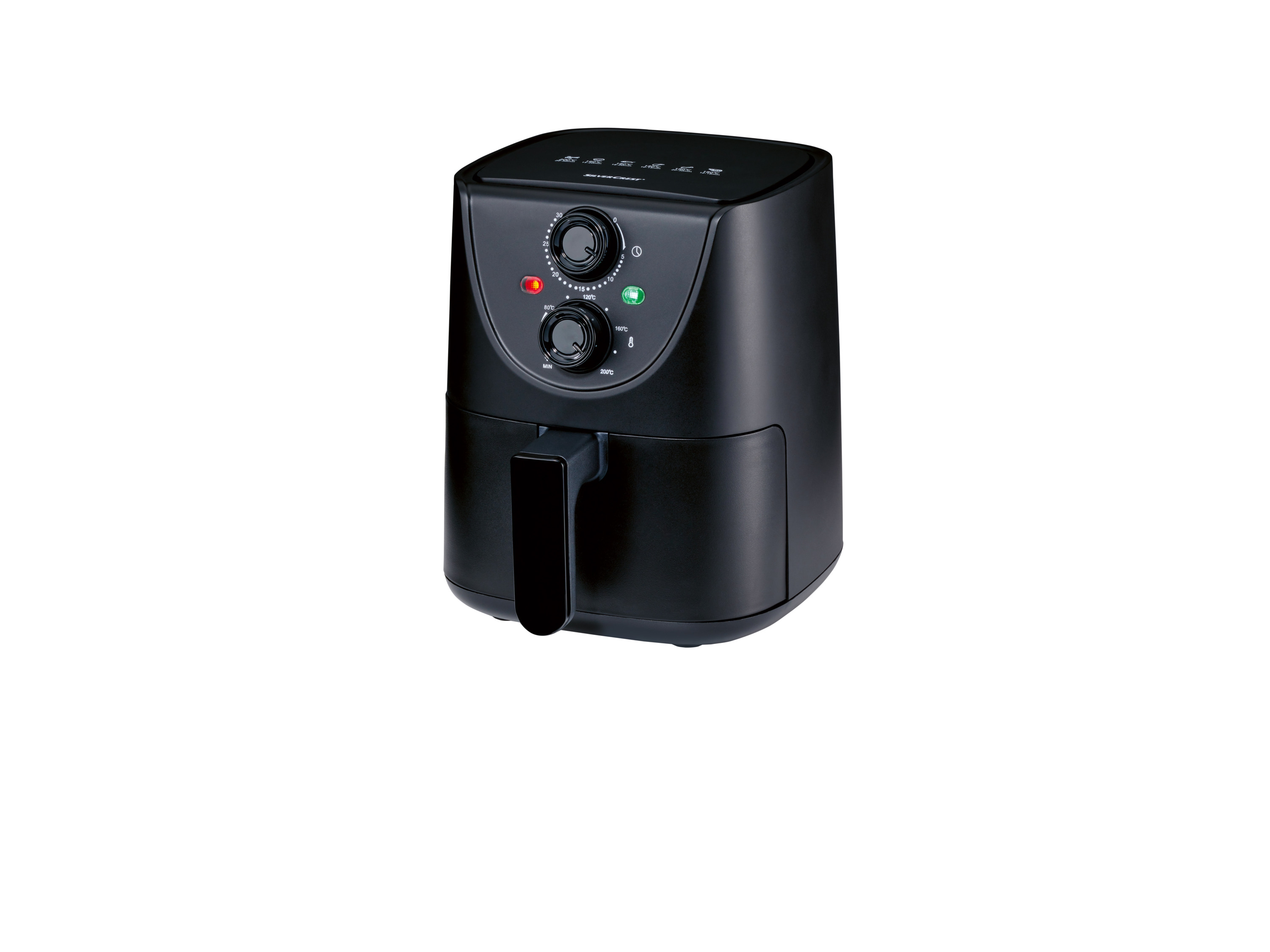 Silvercrest Kitchen Tools Frytkownica beztłuszczowa Air Fryer, 1000 W, 2 l, Shlf 1000 D1 /Sohlf 1000 D1