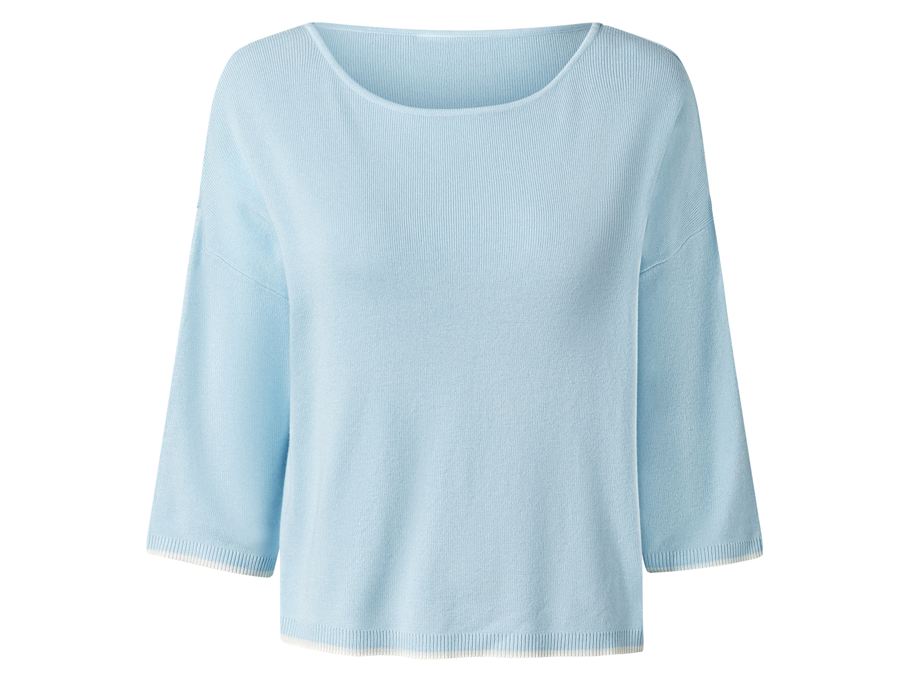 esmara Sweter damski z wiskozą Niebieski, XS 32/34