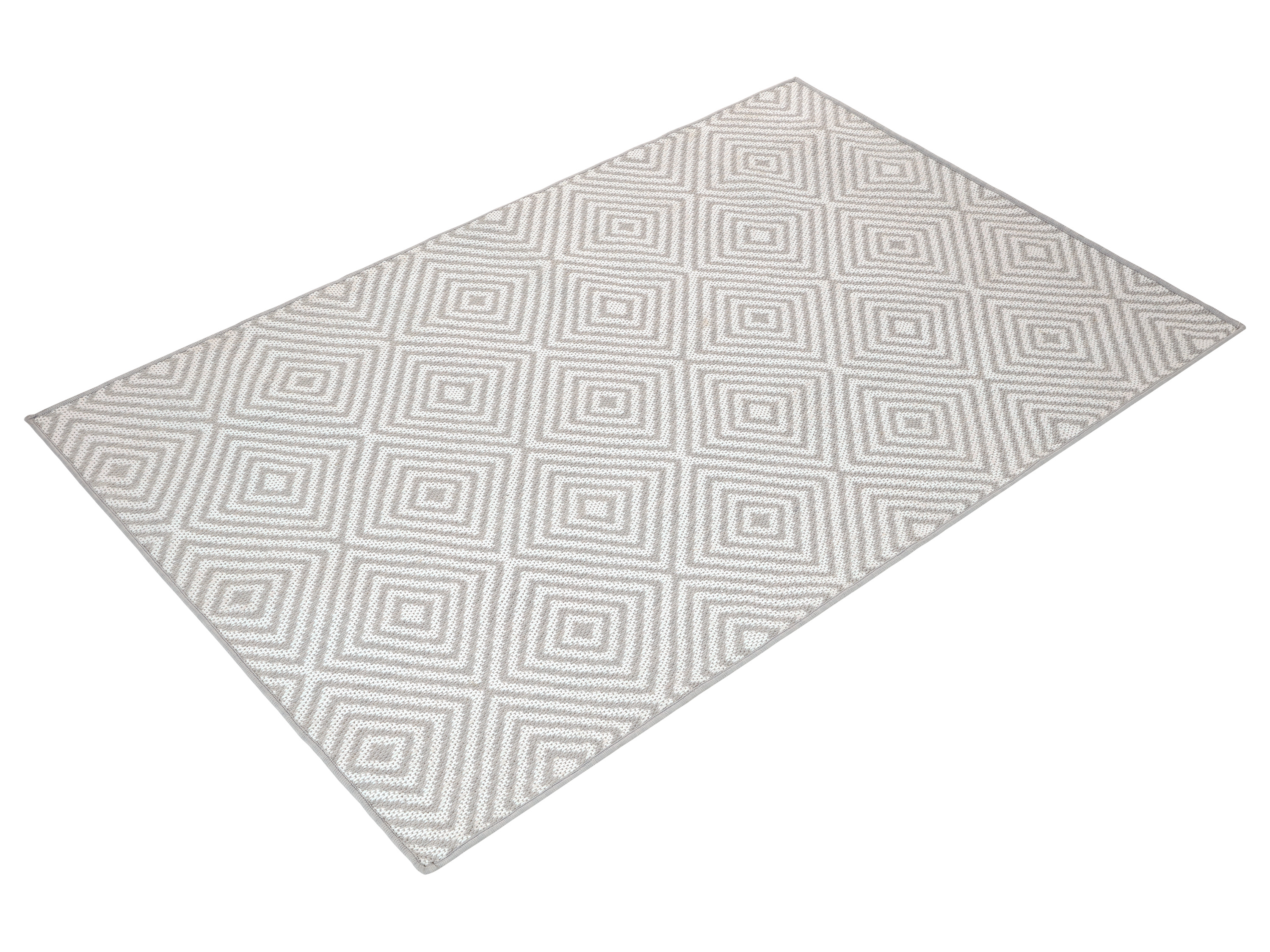 Livarno home Dywan zewnętrzny, 120 x 180 cm Jasnoszary