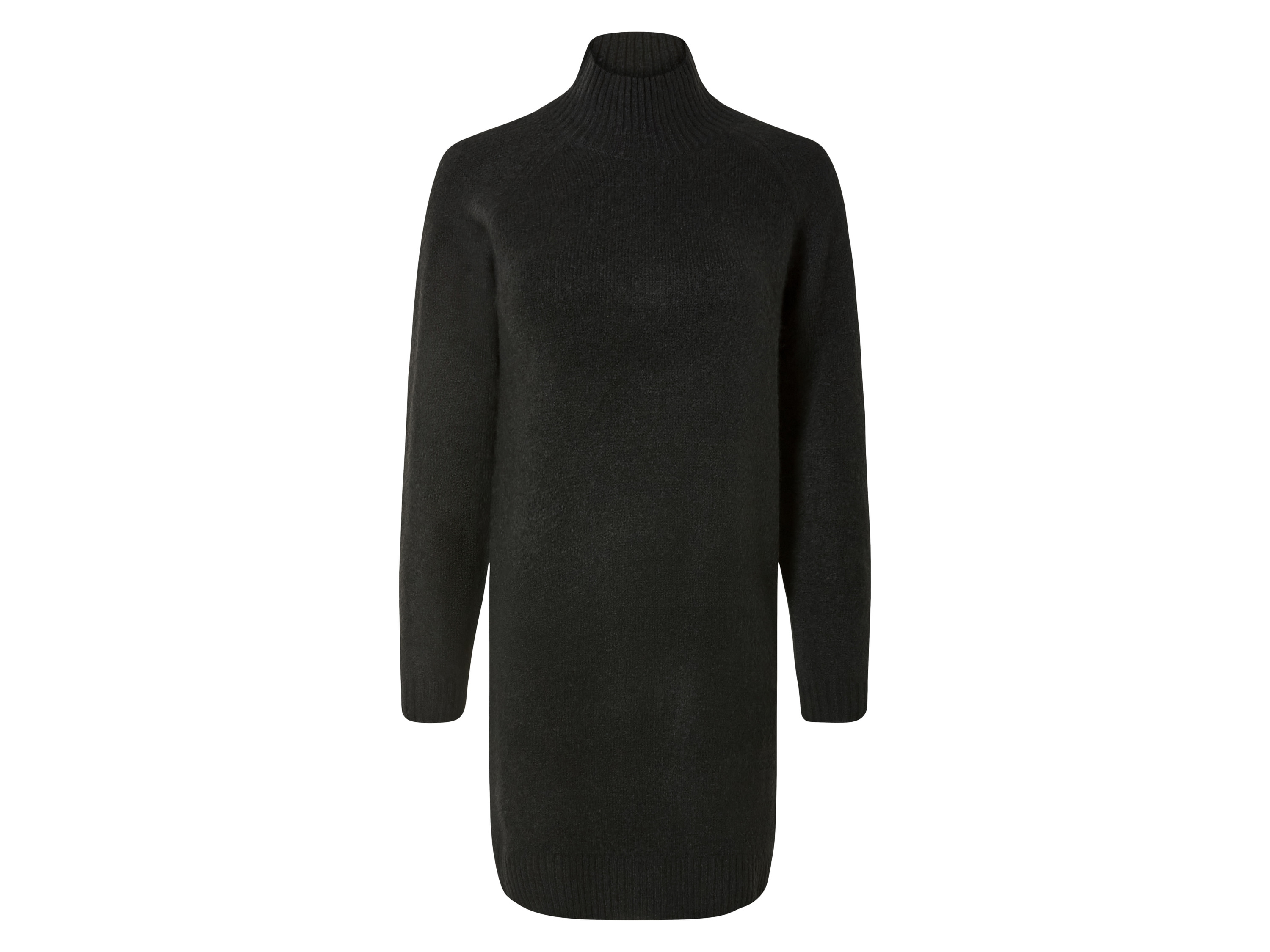 esmara Sukienka damska z dzianiny Czarny, M40/42